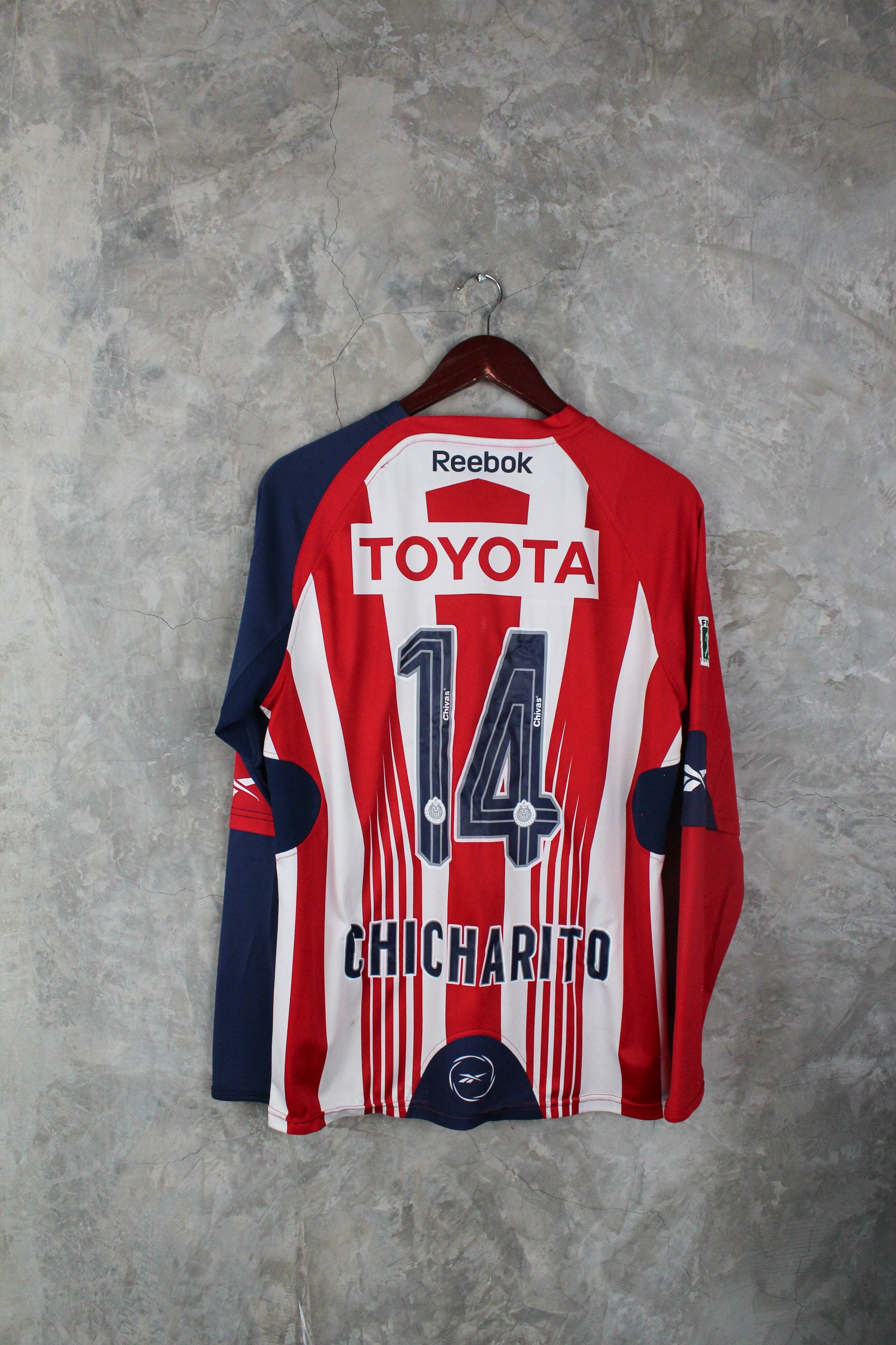 Chivas Local 2009/10 Javier "Chicharito" Hernández #14 Manga larga