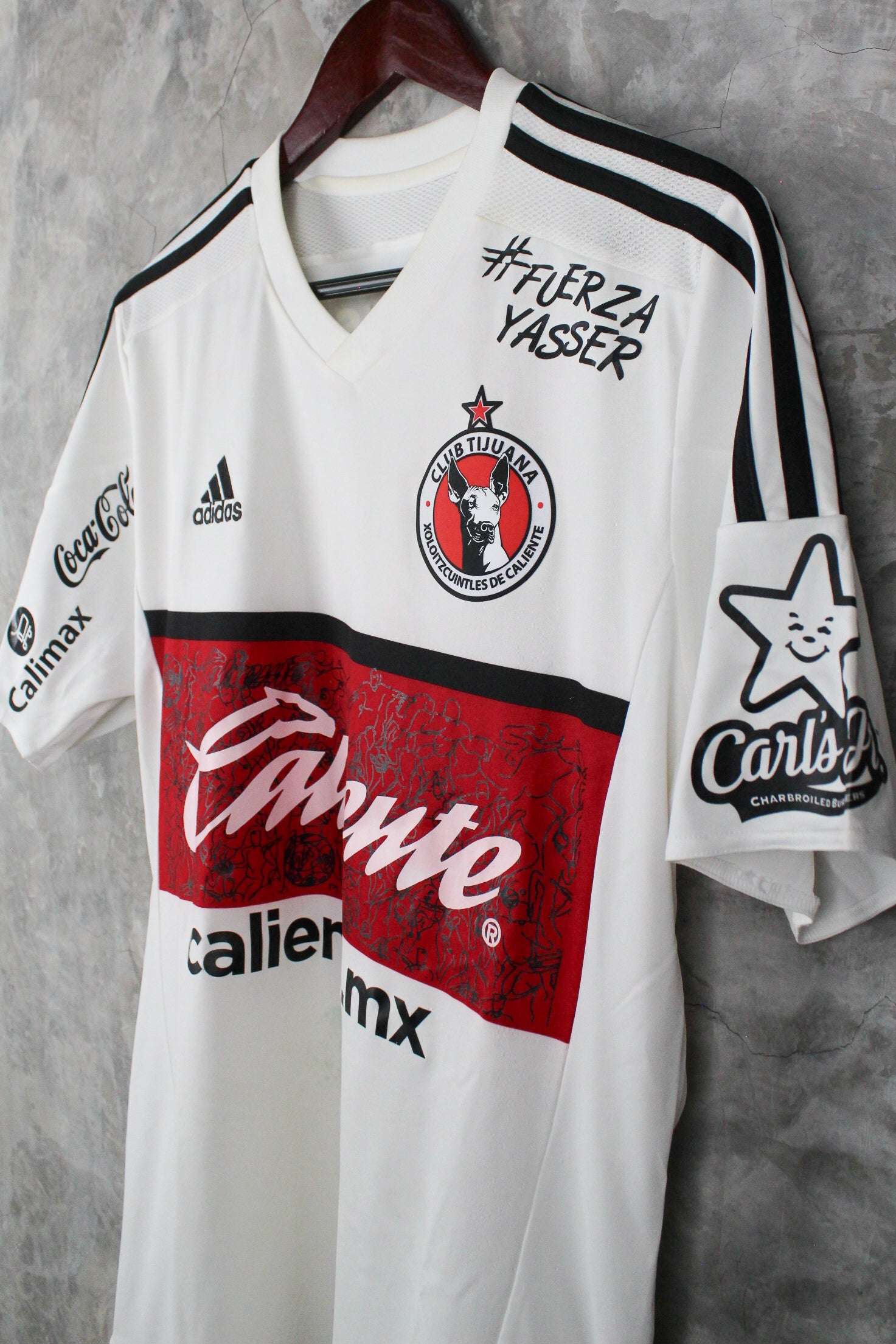 Xolos de Tijuana Visitante 2016/17 Milton Caraglio #9