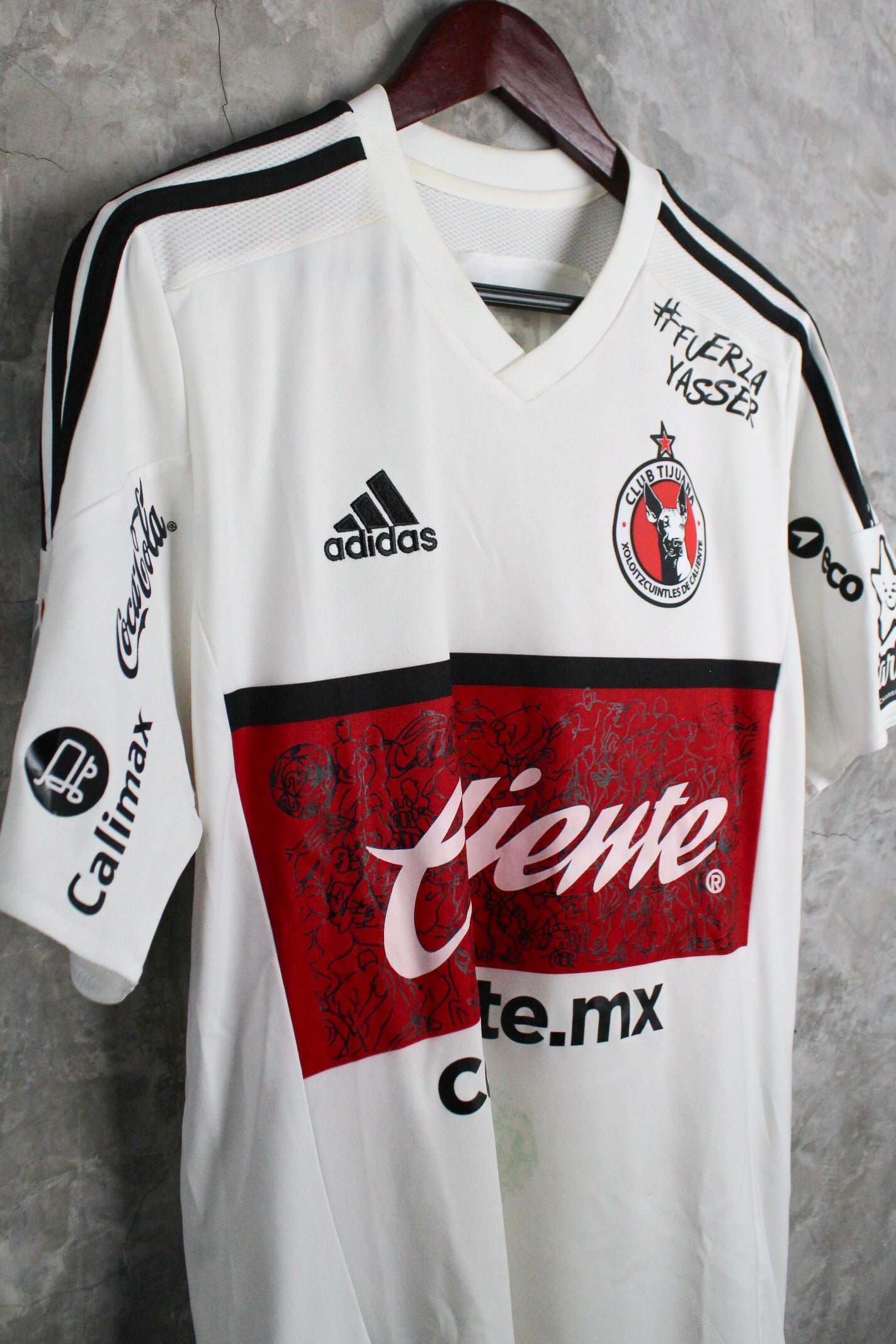 Xolos de Tijuana Visitante 2016/17 Milton Caraglio #9