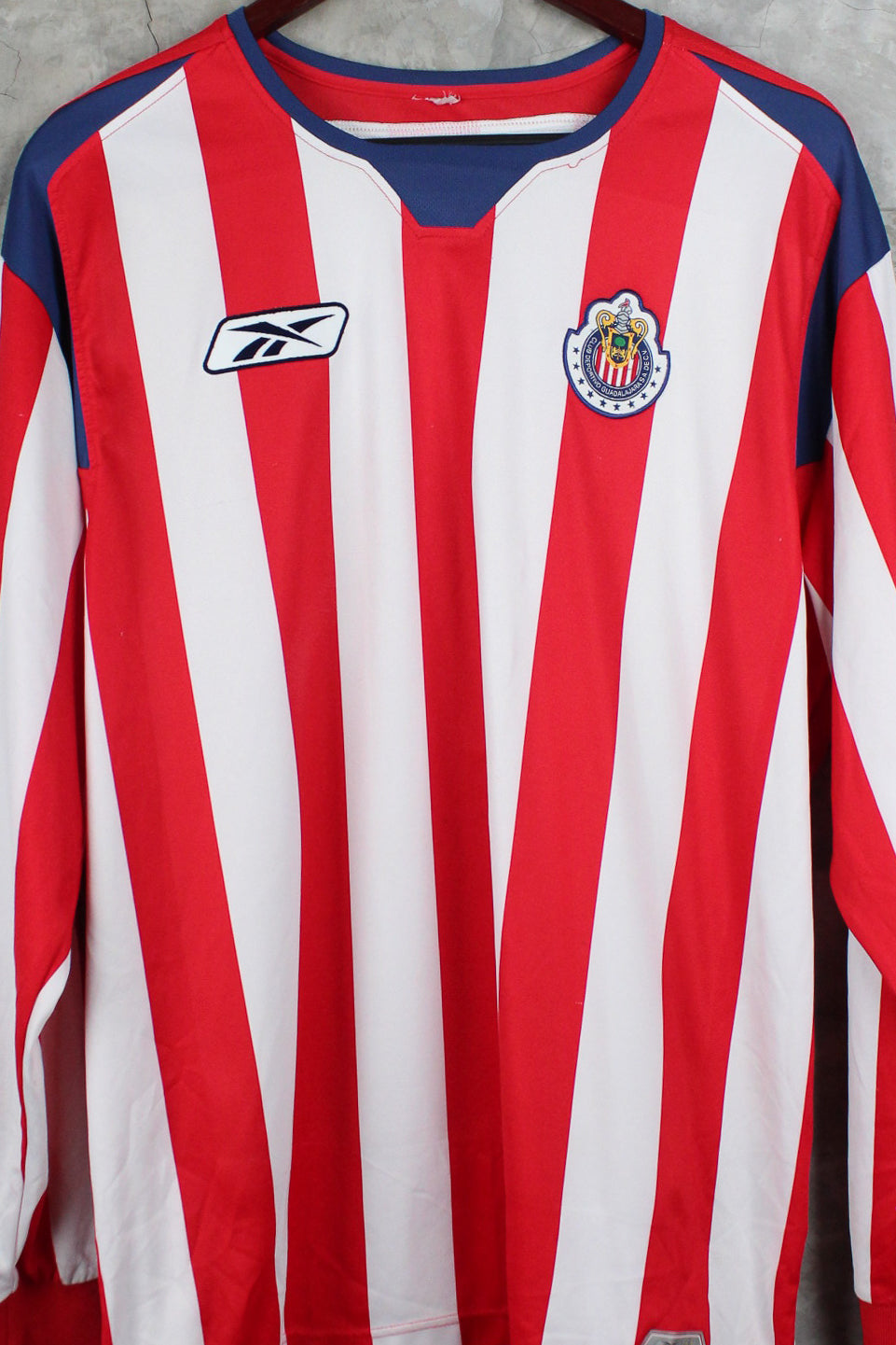 Chivas Local 2004/05 Omar Bravo #9 mangas largas