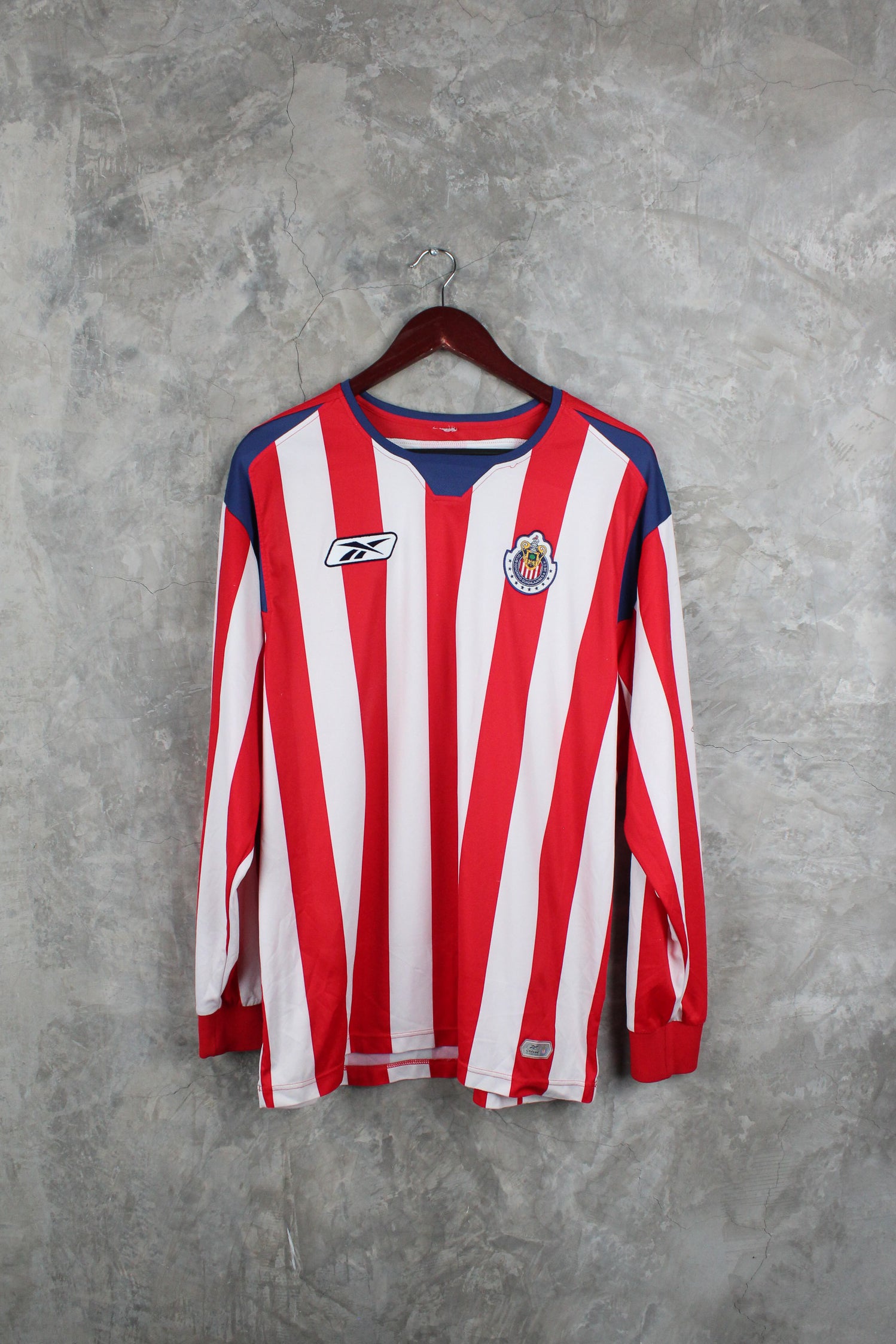 Chivas Local 2004/05 Omar Bravo #9 mangas largas