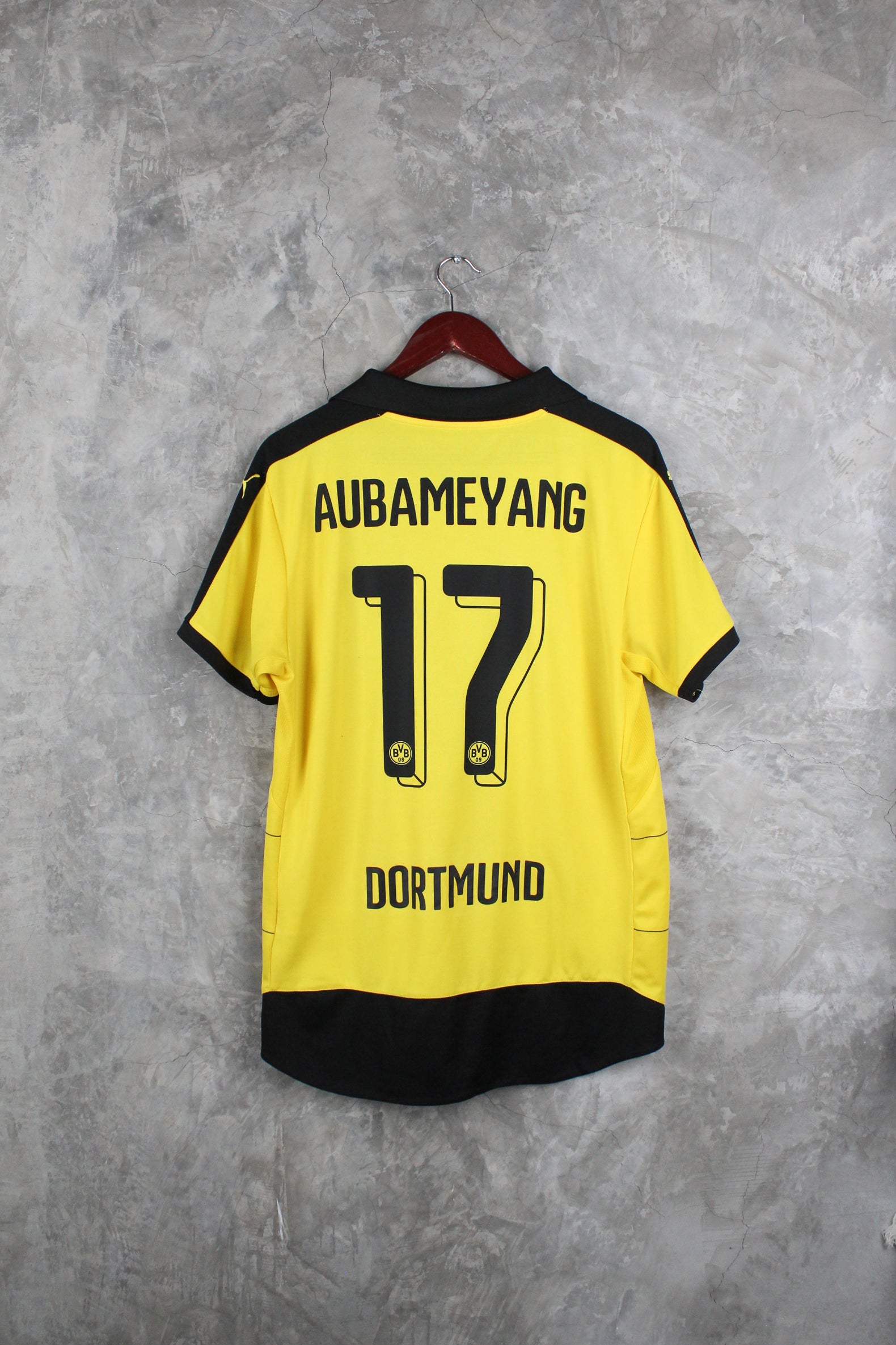 Borussia Dortmund Local 2015/16 Pierre-Emerick Aubameyang #17