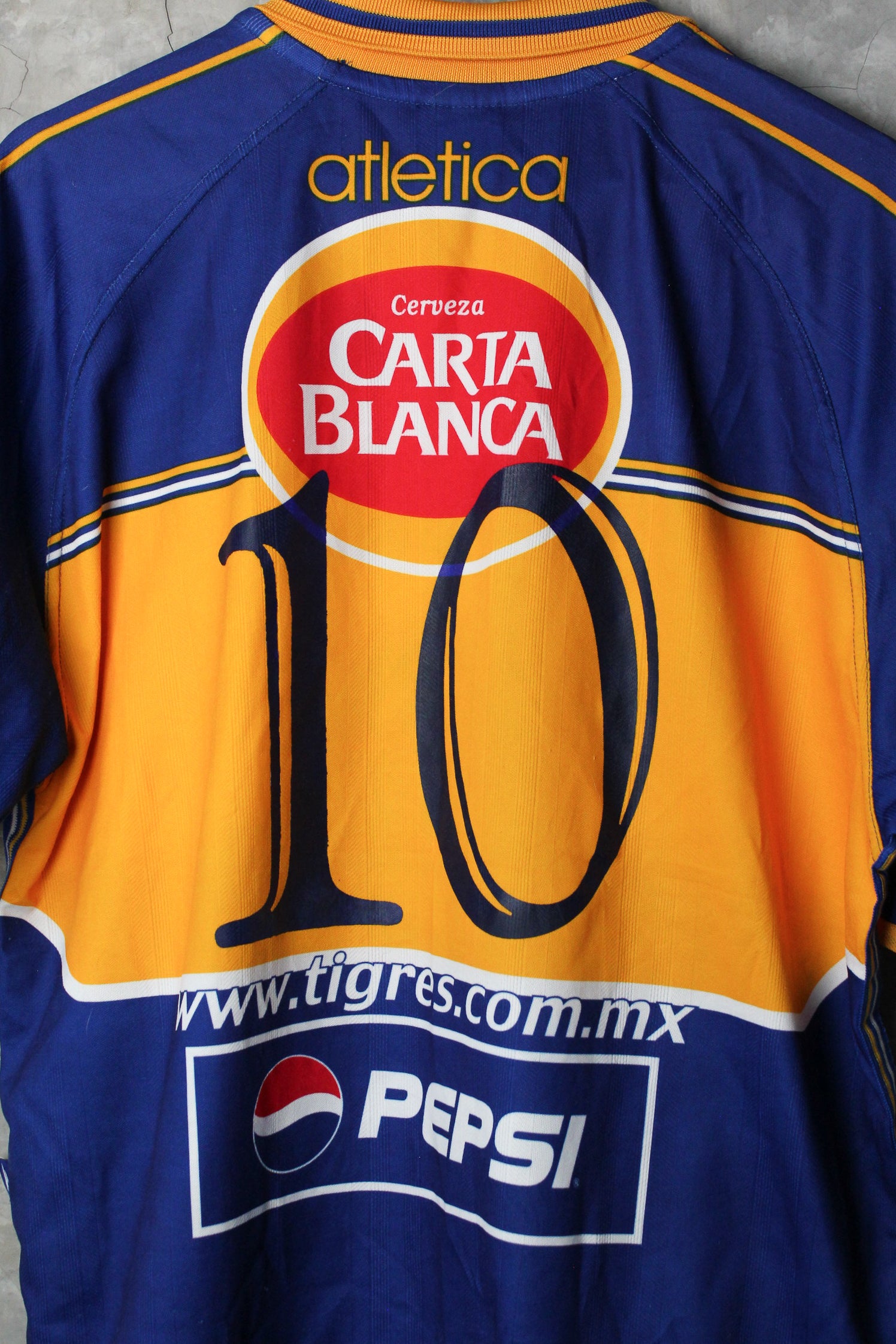 Tigres UANL Visitante 2000/01 #10