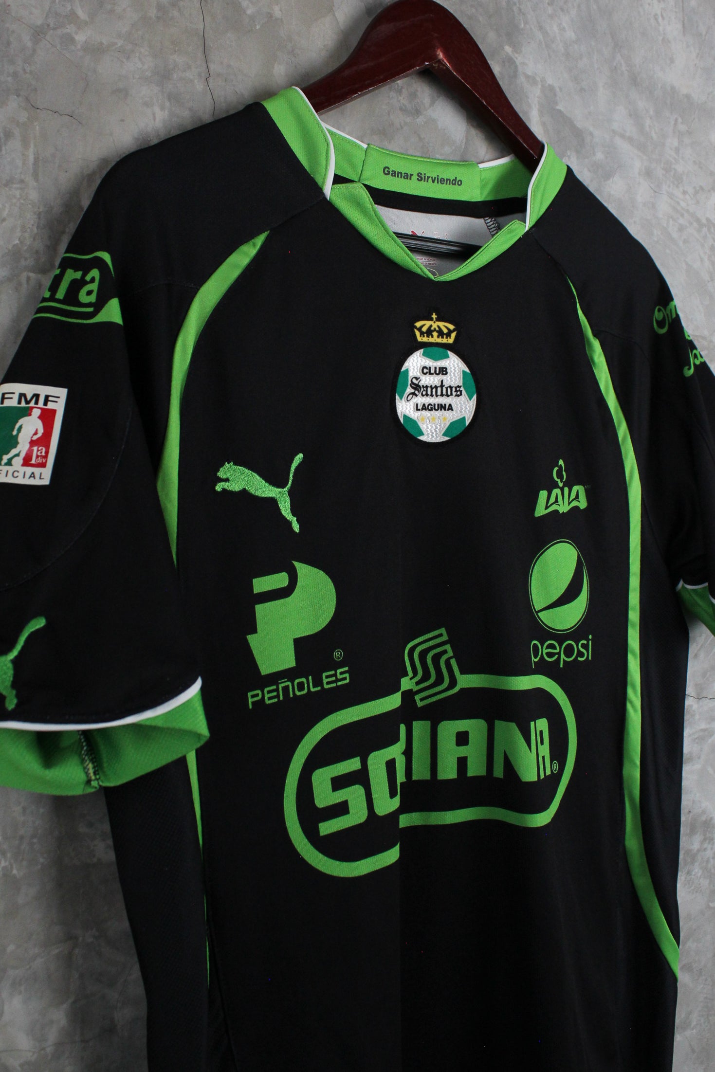 Club Santos Laguna Visitante 2011/12 Darwin Quintero #3