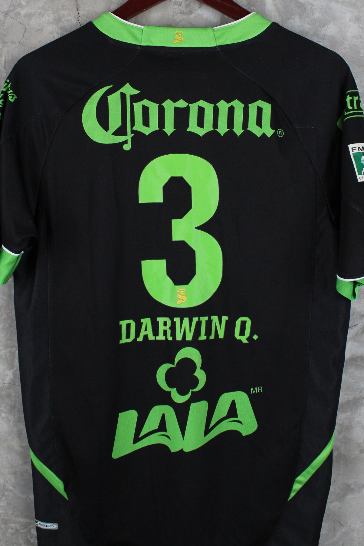 Club Santos Laguna Visitante 2011/12 Darwin Quintero #3