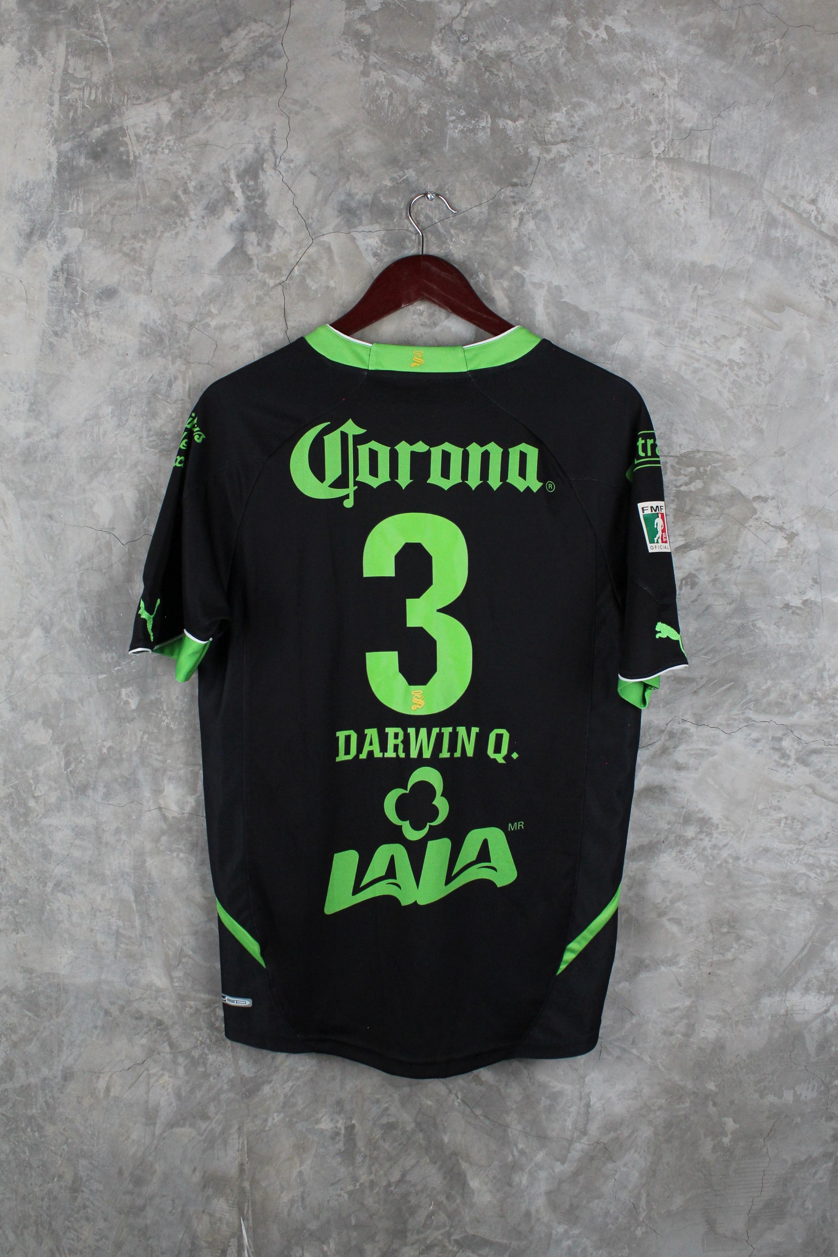 Club Santos Laguna Visitante 2011/12 Darwin Quintero #3
