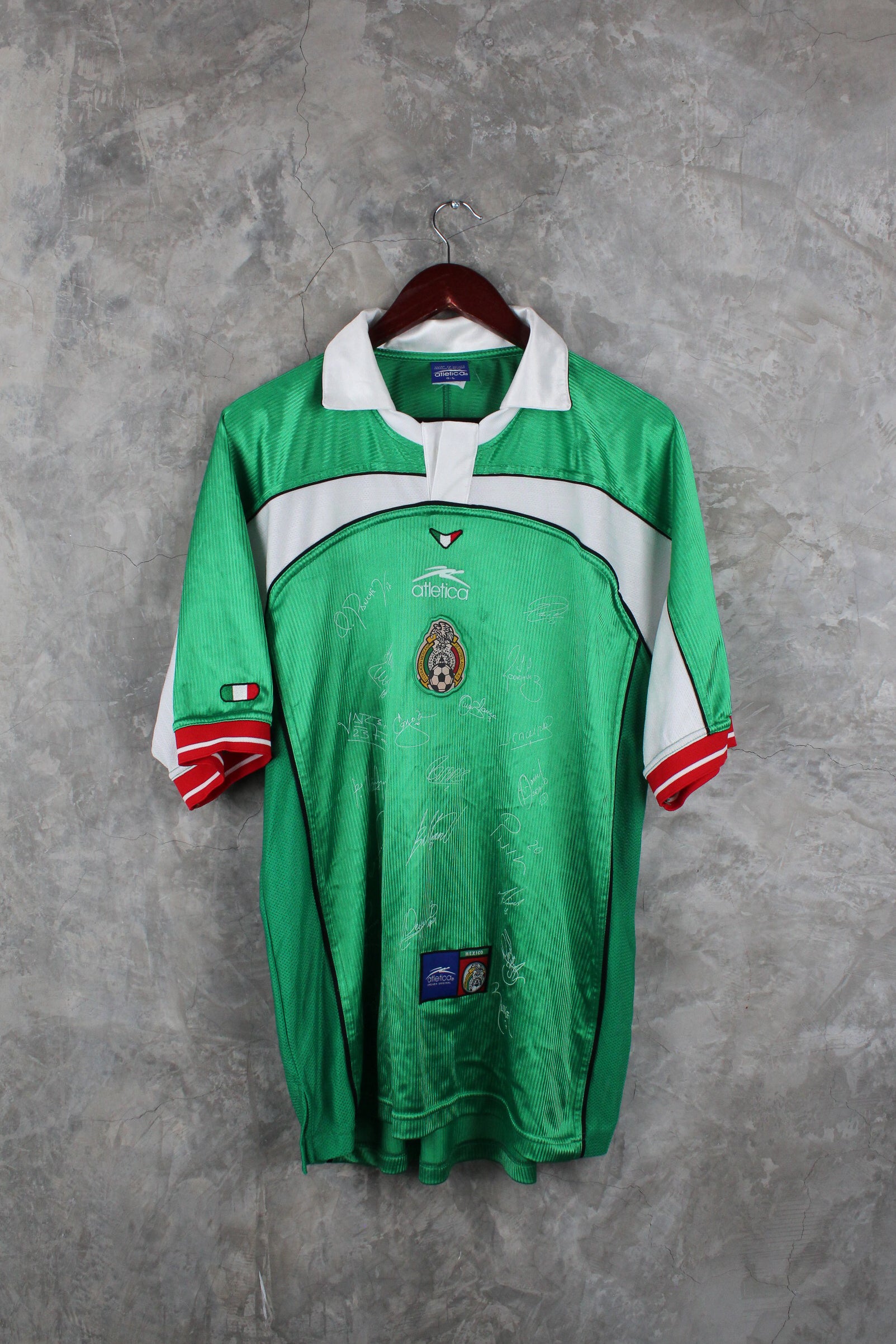 Selección Mexicana Local 2000 firmada