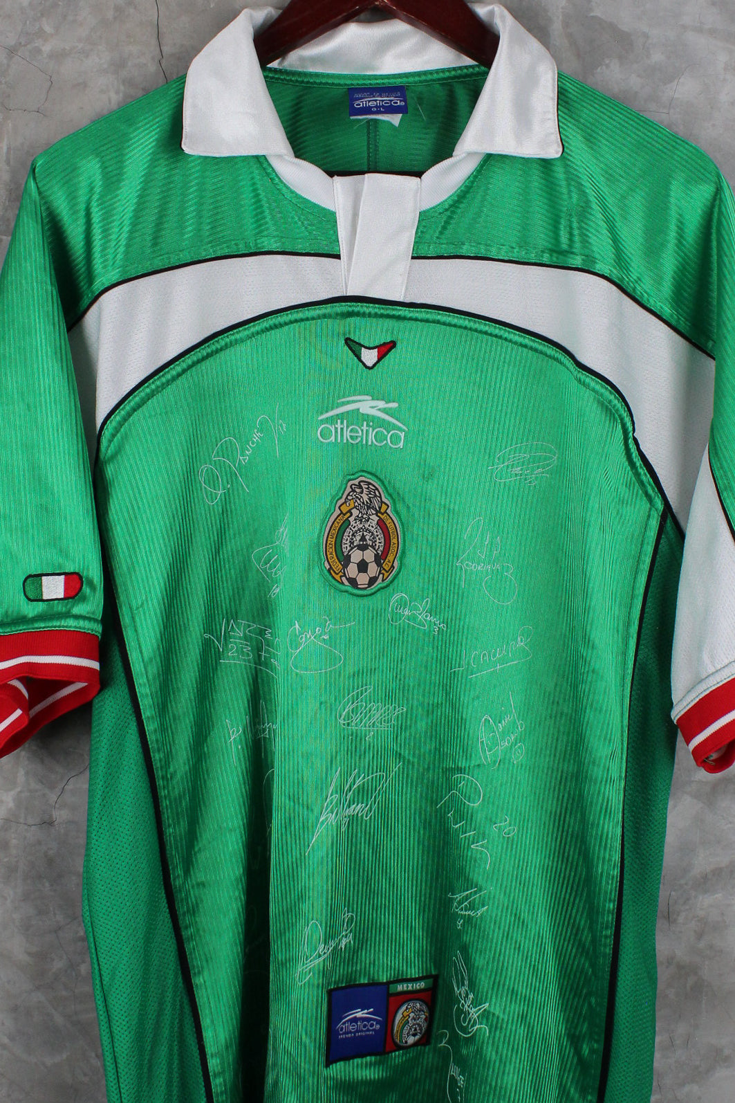 Selección Mexicana Local 2000 firmada