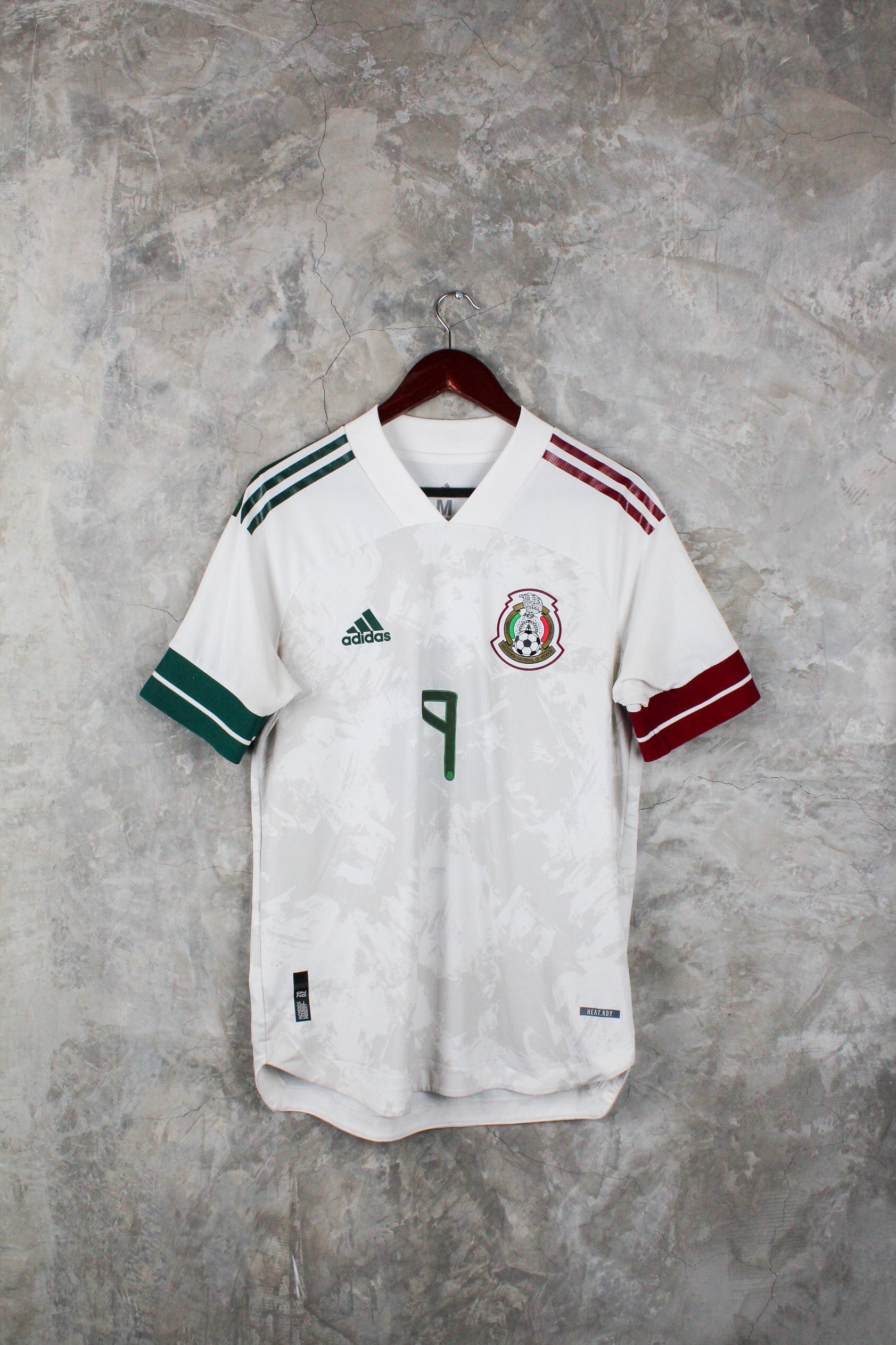 Selección Mexicana Visitante 2021/22 Santiago Gímenez #9