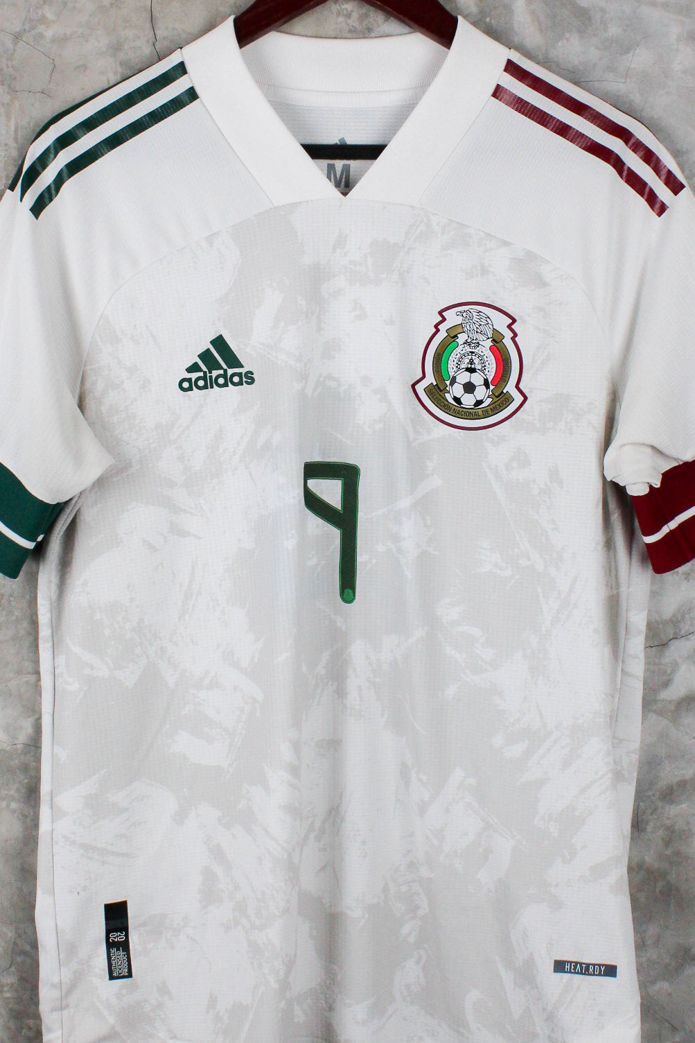 Selección Mexicana Visitante 2021/22 Santiago Gímenez #9