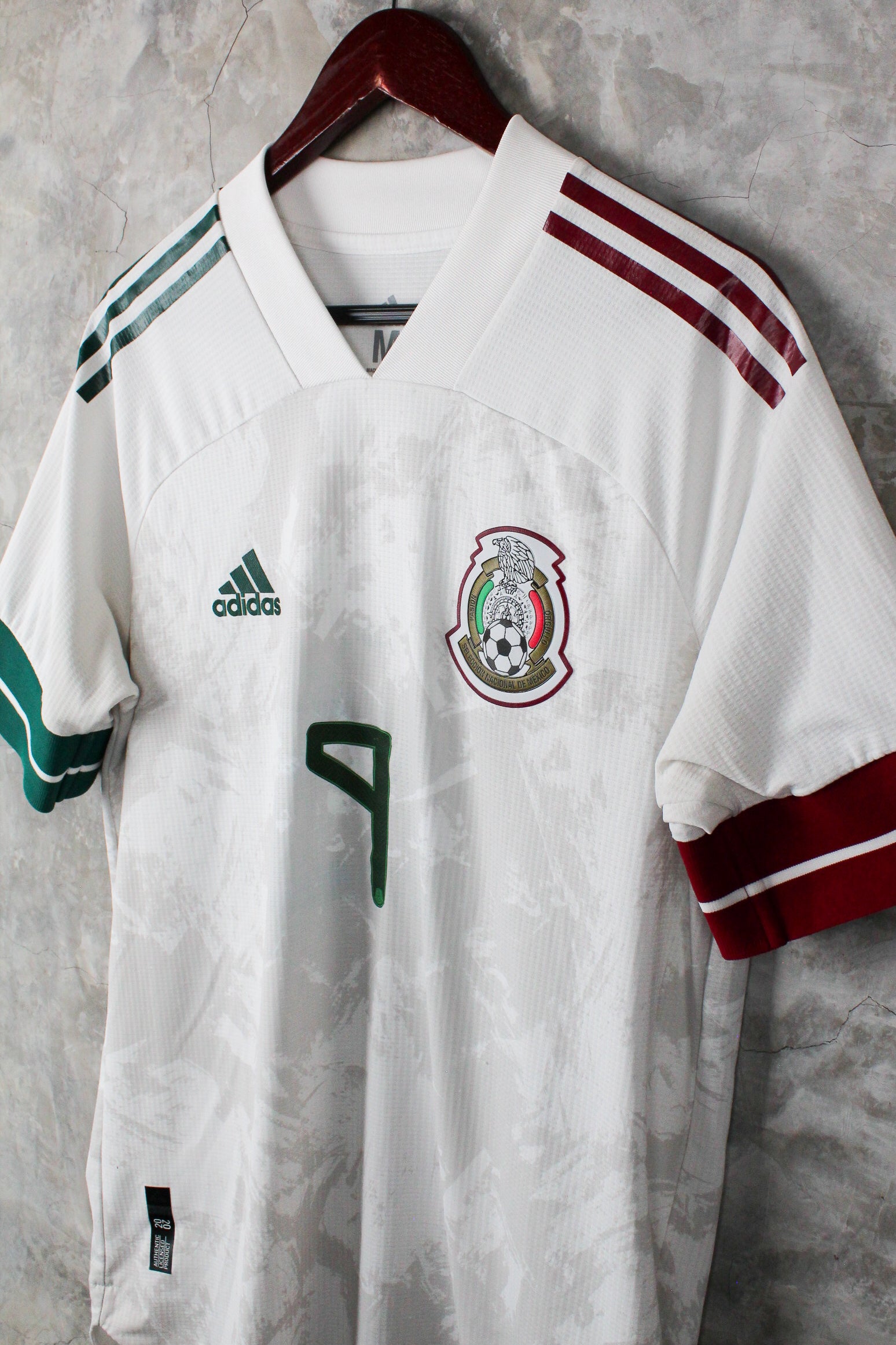 Selección Mexicana Visitante 2021/22 Santiago Gímenez #9
