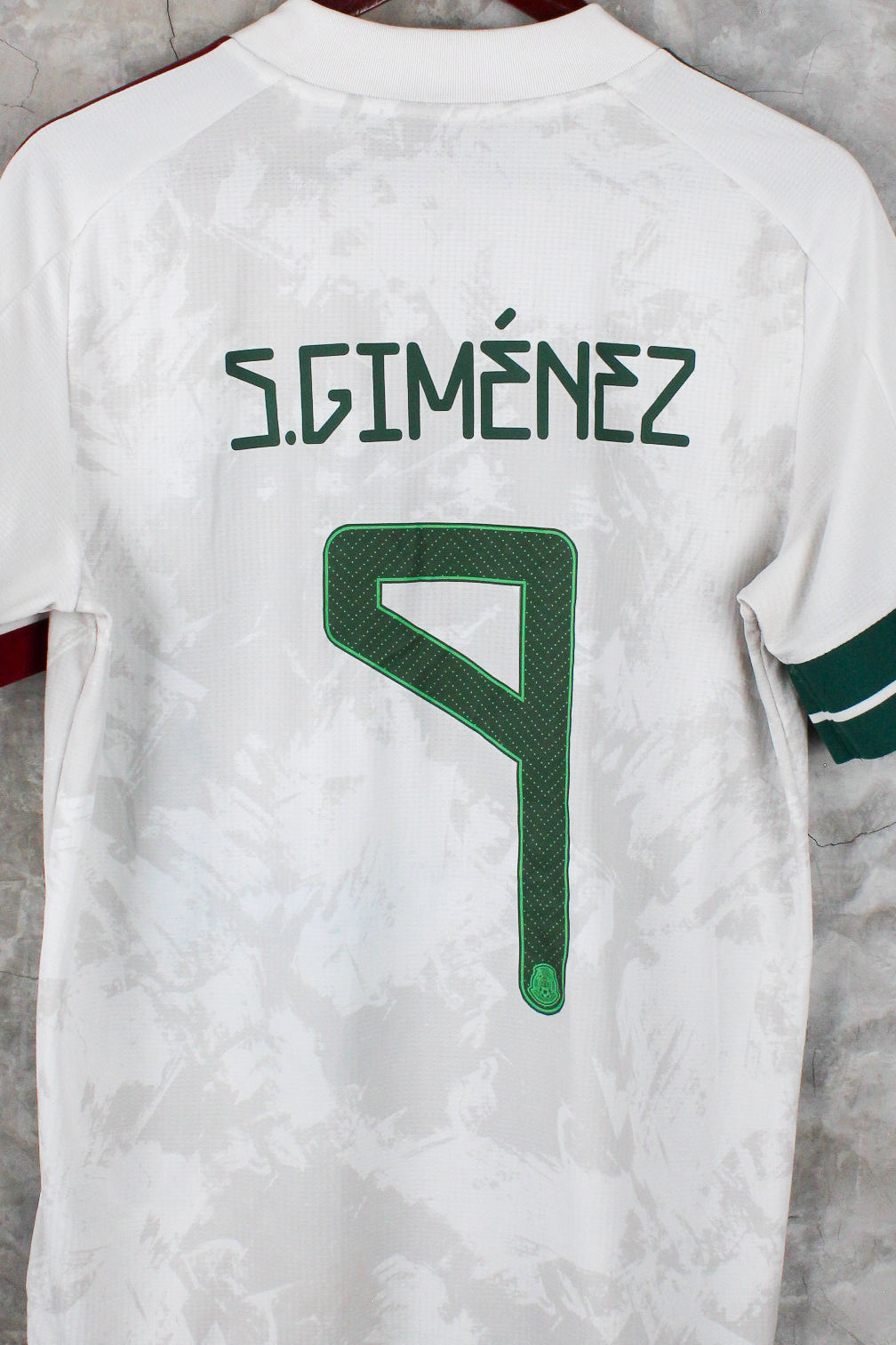 Selección Mexicana Visitante 2021/22 Santiago Gímenez #9