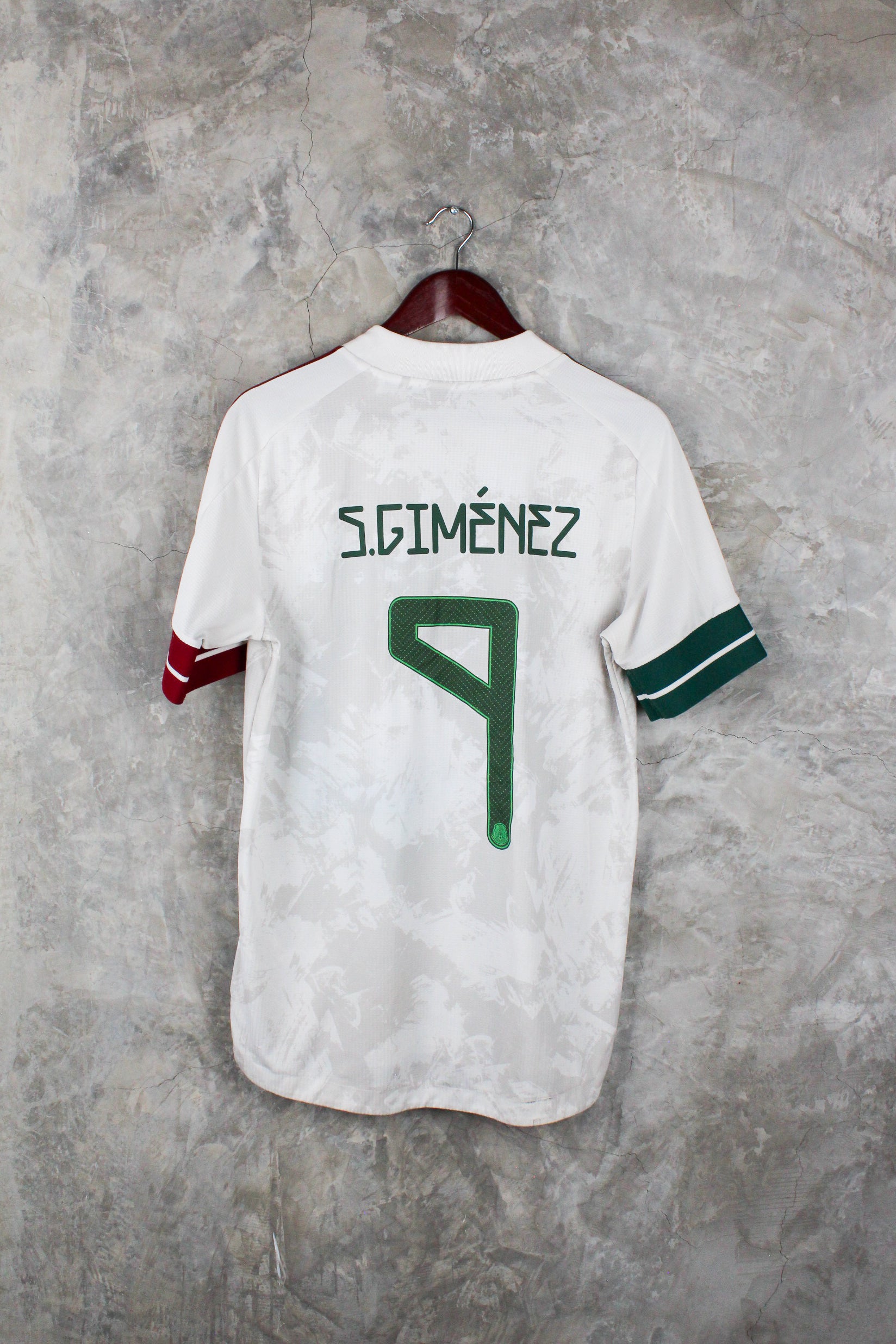 Selección Mexicana Visitante 2021/22 Santiago Gímenez #9