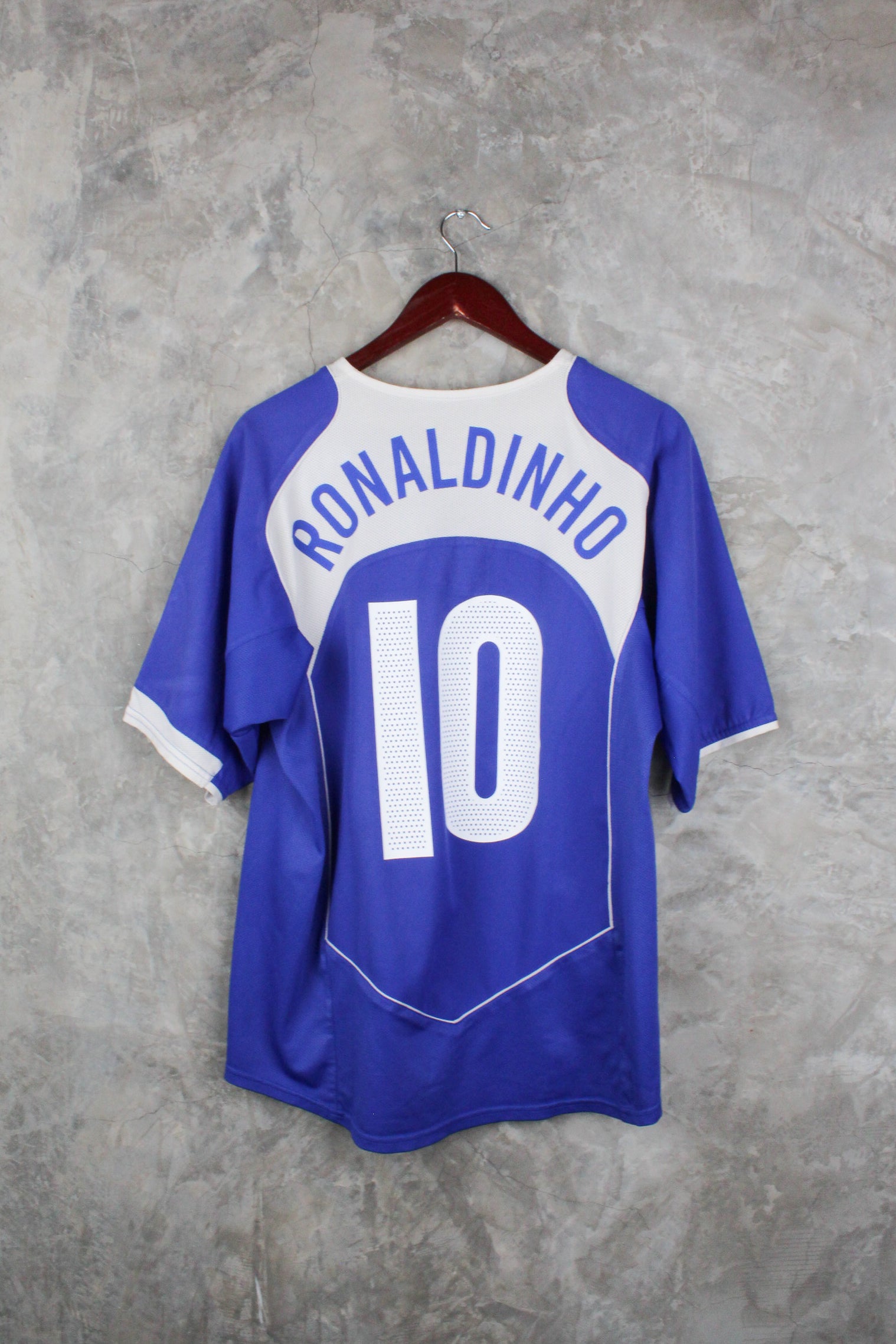 Selección Brasileña Visitante 2004 Ronaldinho #10