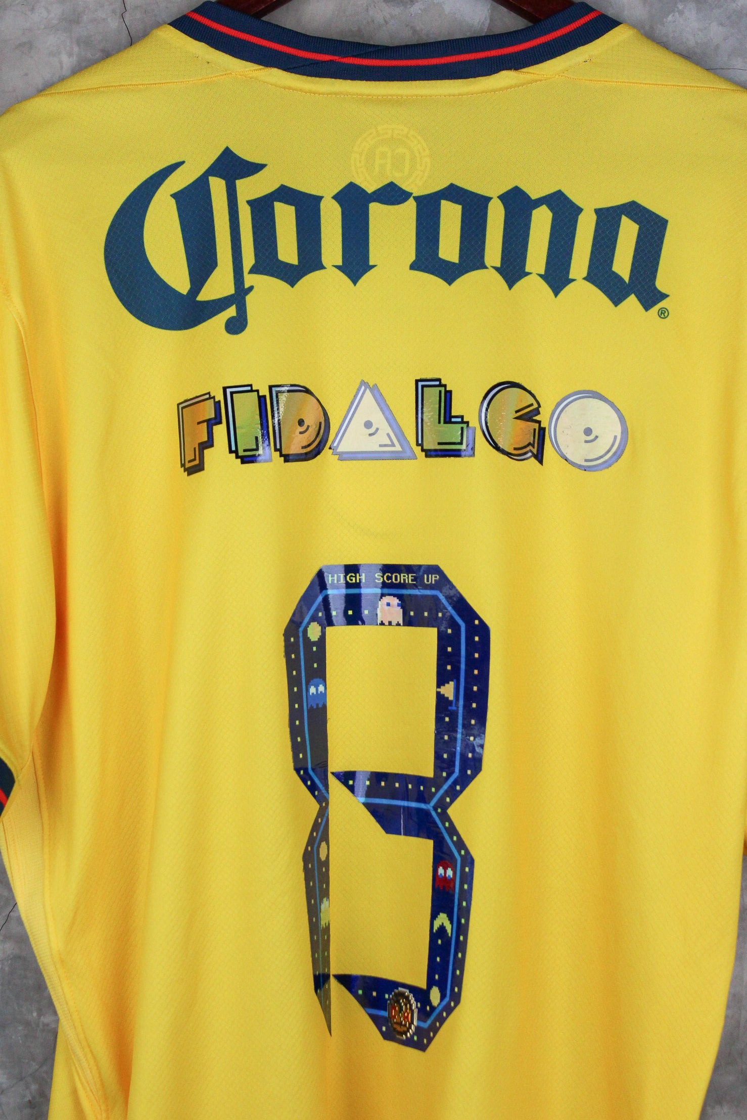 Club América Local 2024/25 Álvaro Fidalgo #8 Edición Pac-Man