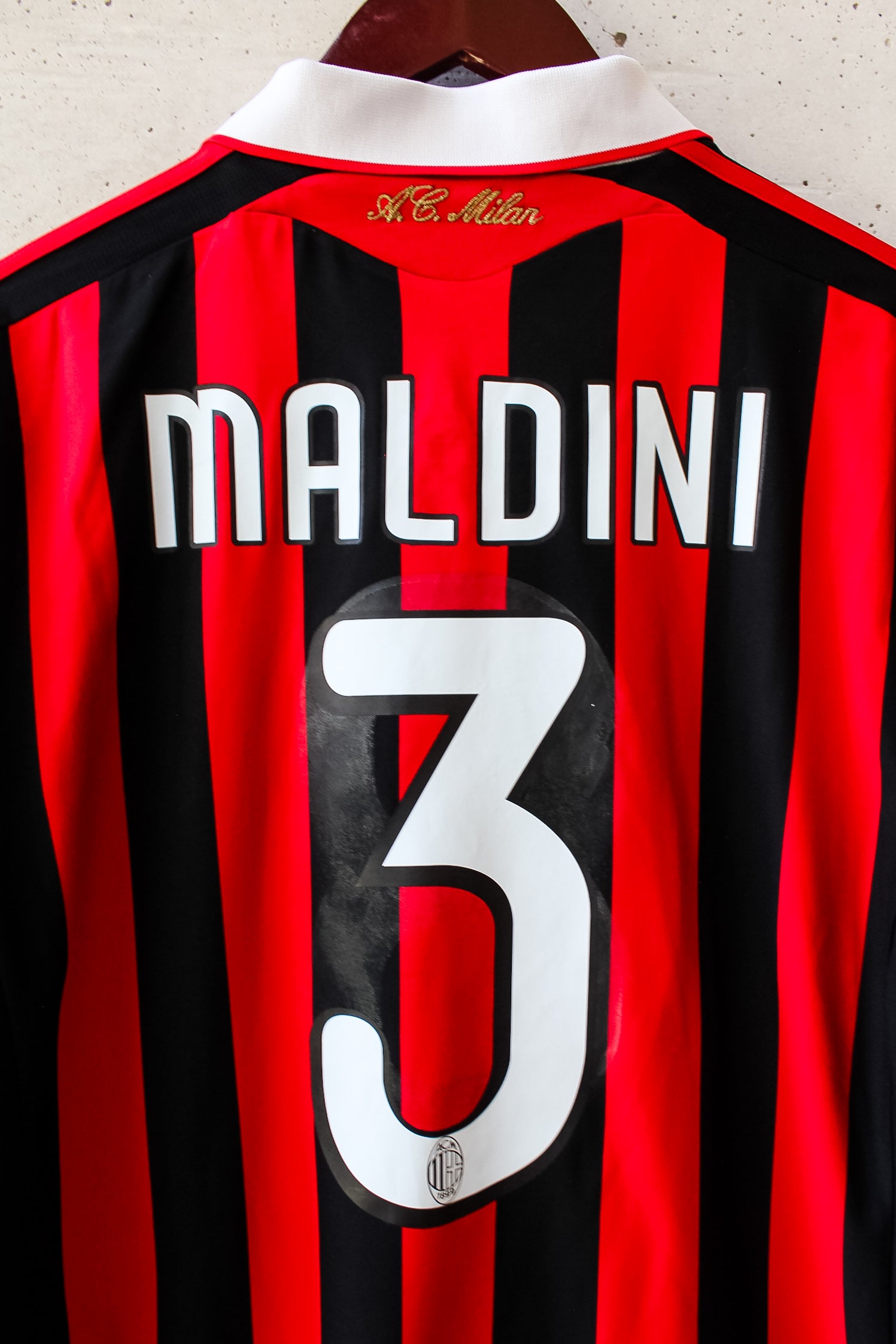 AC Milán Local 2009/10 Paolo Maldini #3