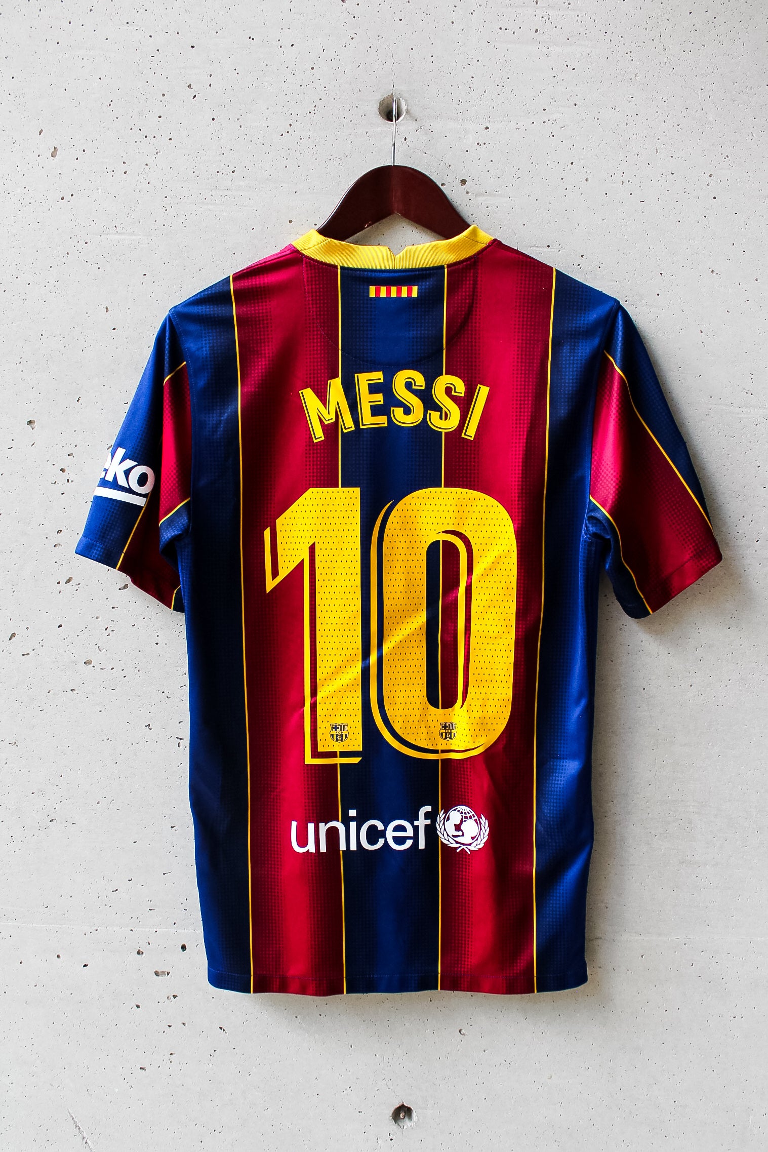 FC Barcelona 2020/21 Local Lionel Messi #10