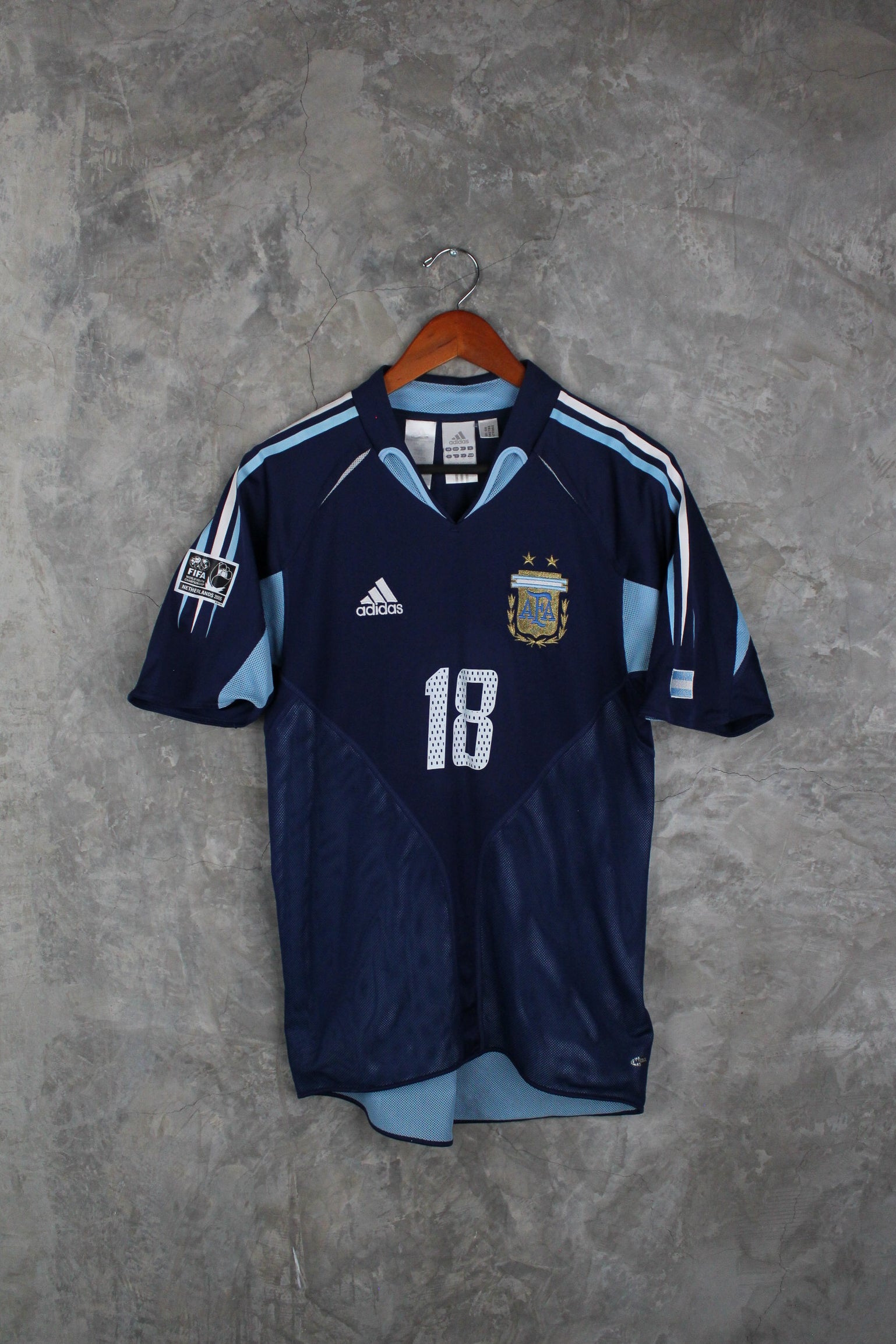 Selección Argentina Visitante 2004/05 Lionel Messi #18