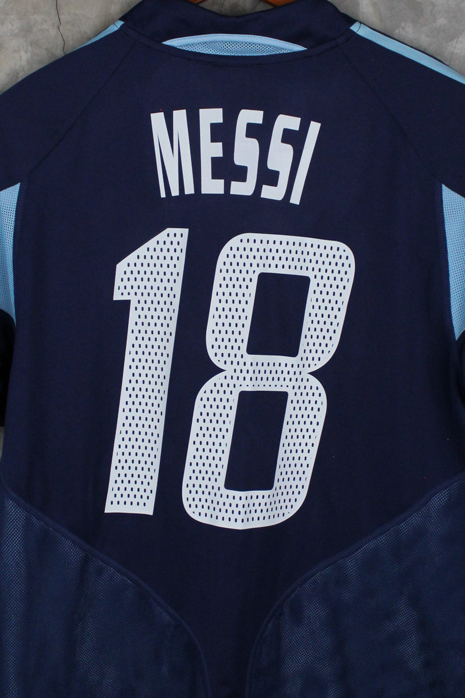 Selección Argentina Visitante 2004/05 Lionel Messi #18