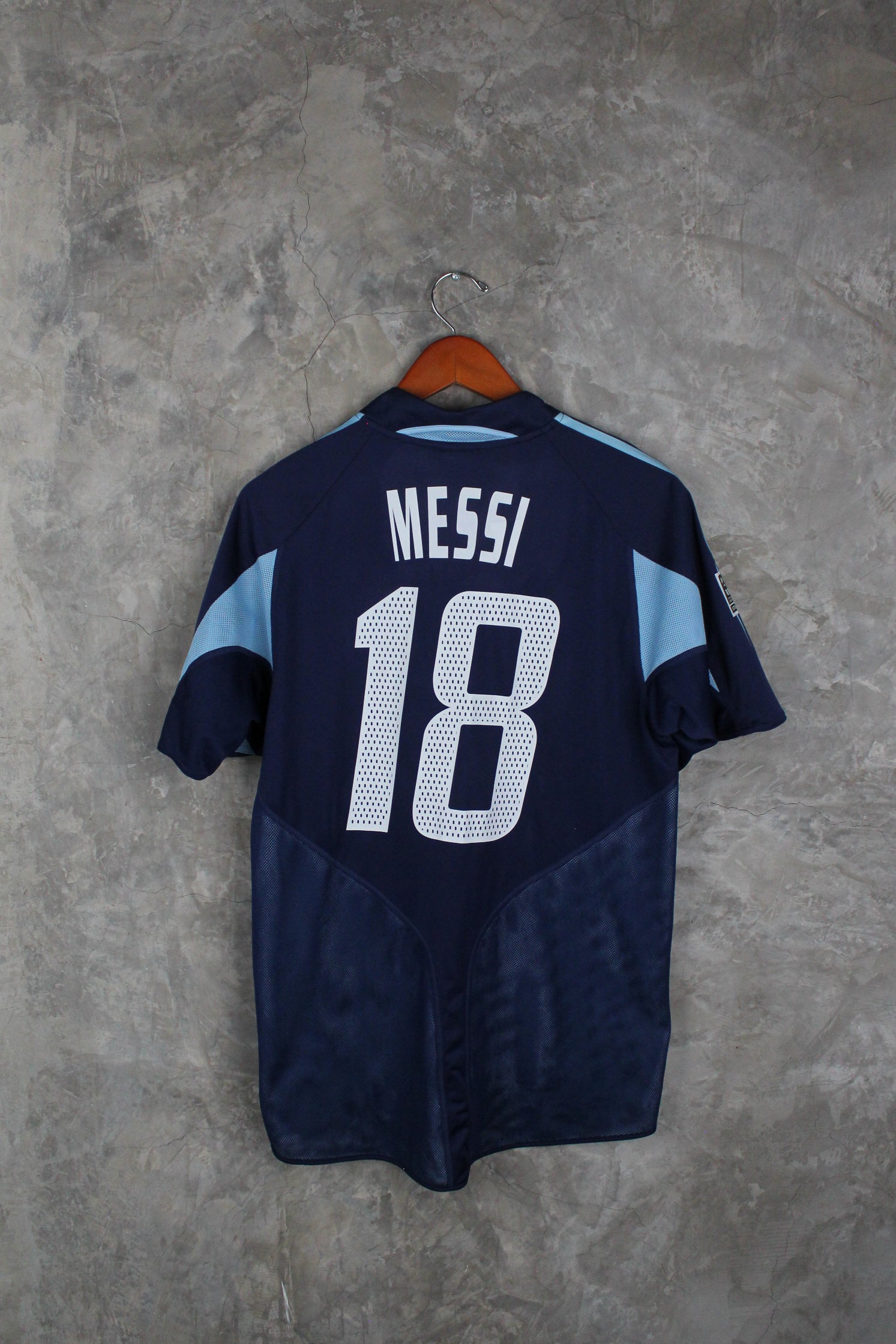 Selección Argentina Visitante 2004/05 Lionel Messi #18