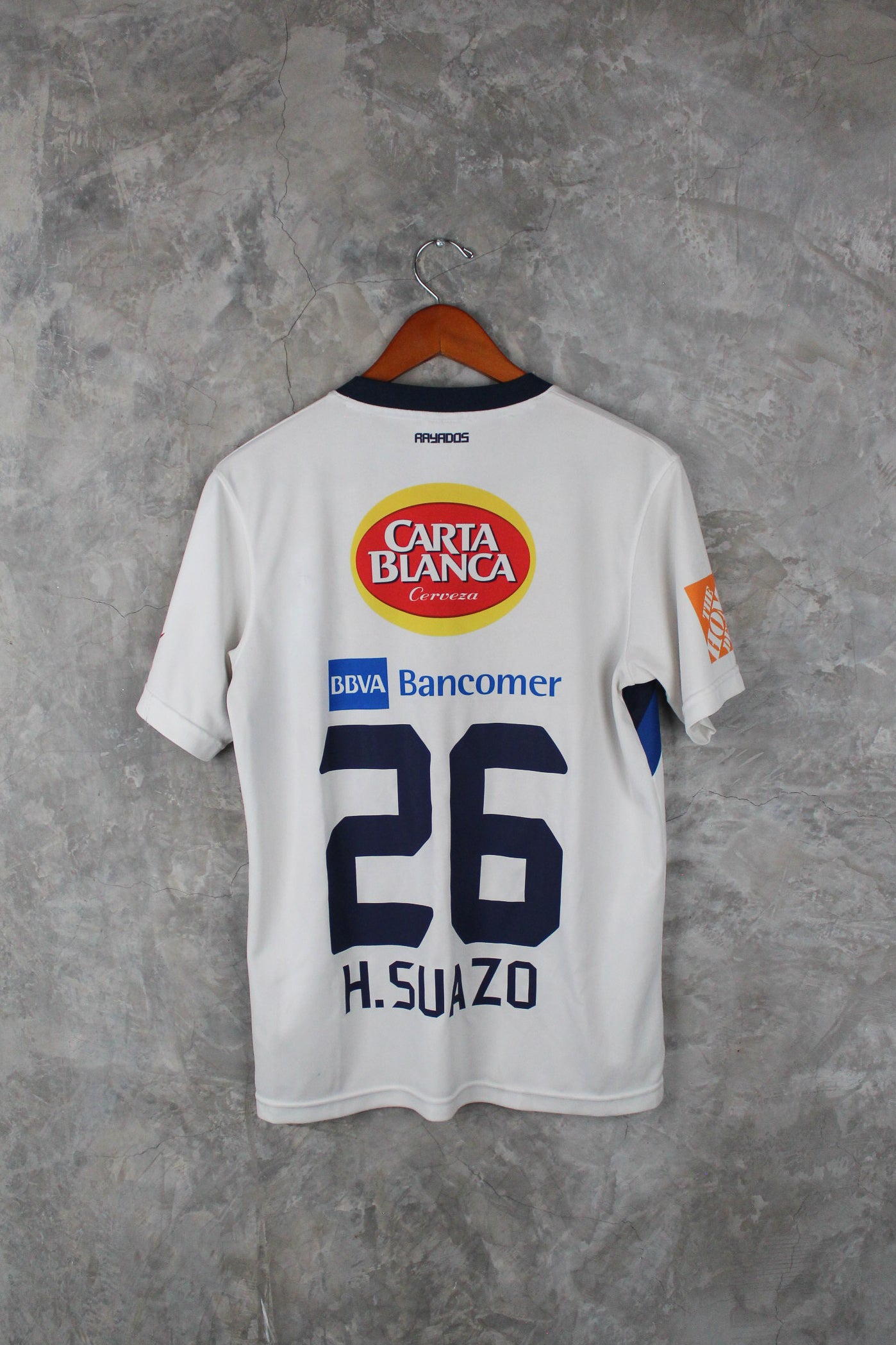 Rayados Monterrey Visitante 2010/11 Humberto Suazo #26