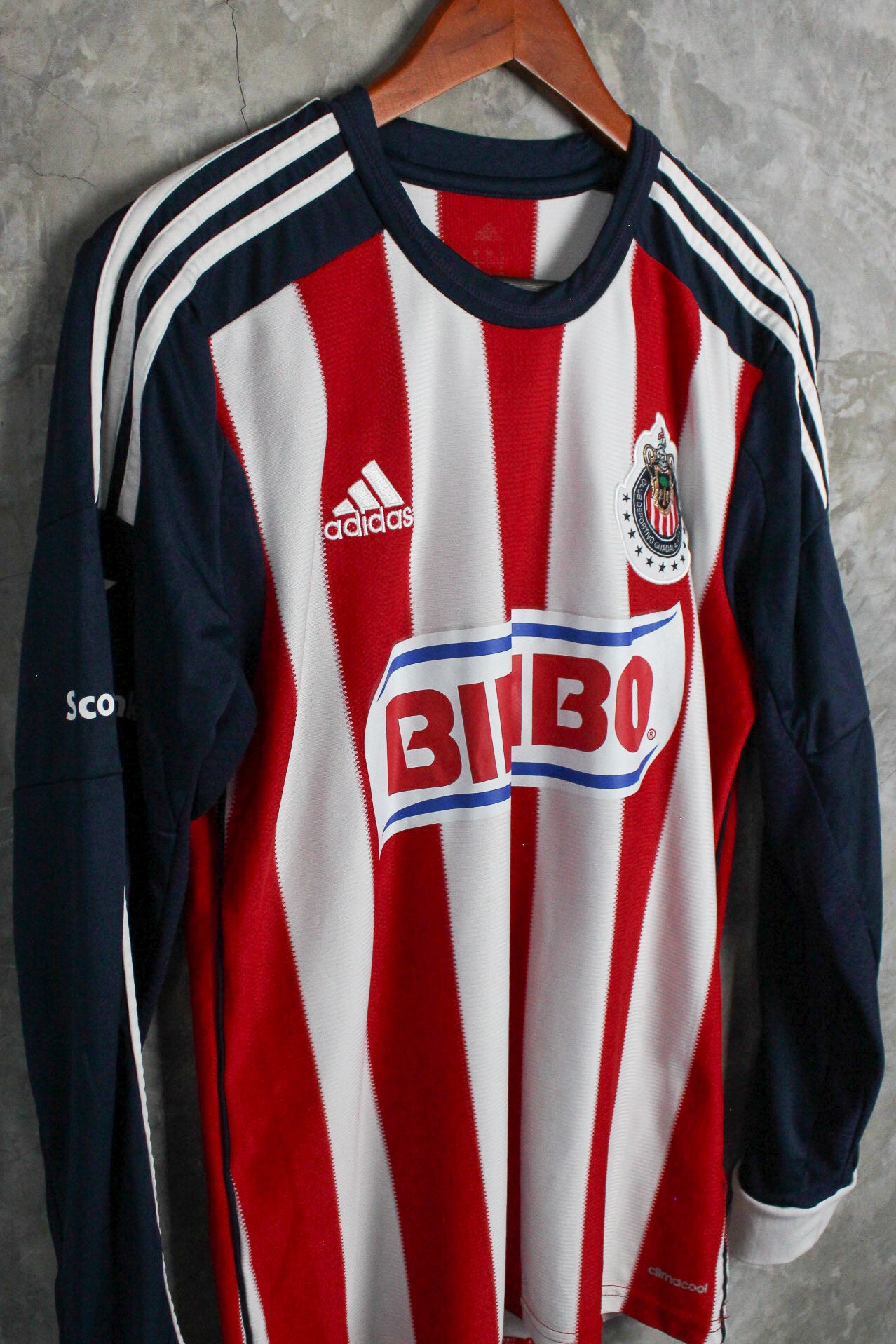 Chivas Local 2013/14 Omar Bravo #9 mangas largas