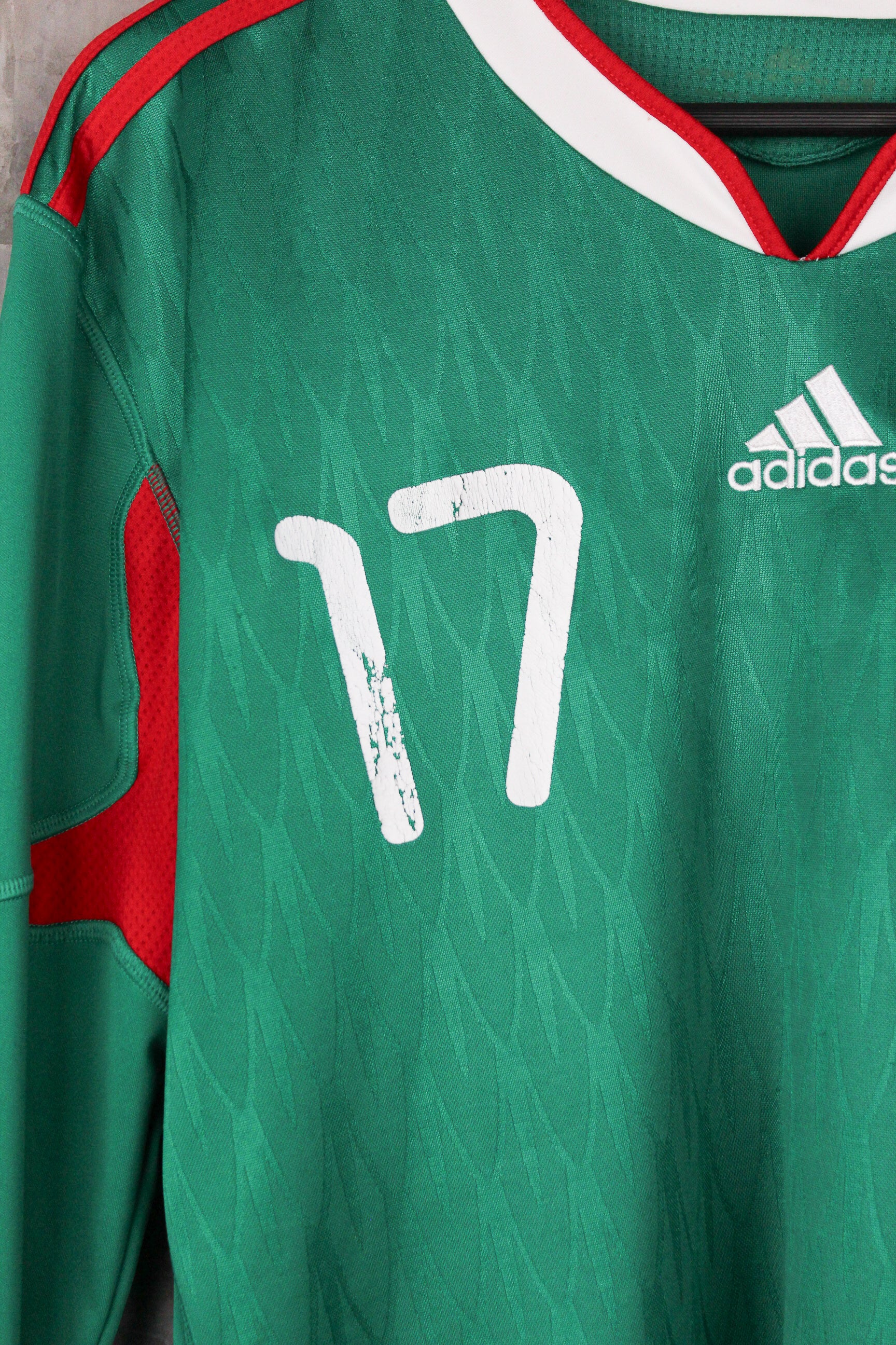 Selección Mexicana Local 2010 Giovani dos Santos #17 mangas largas