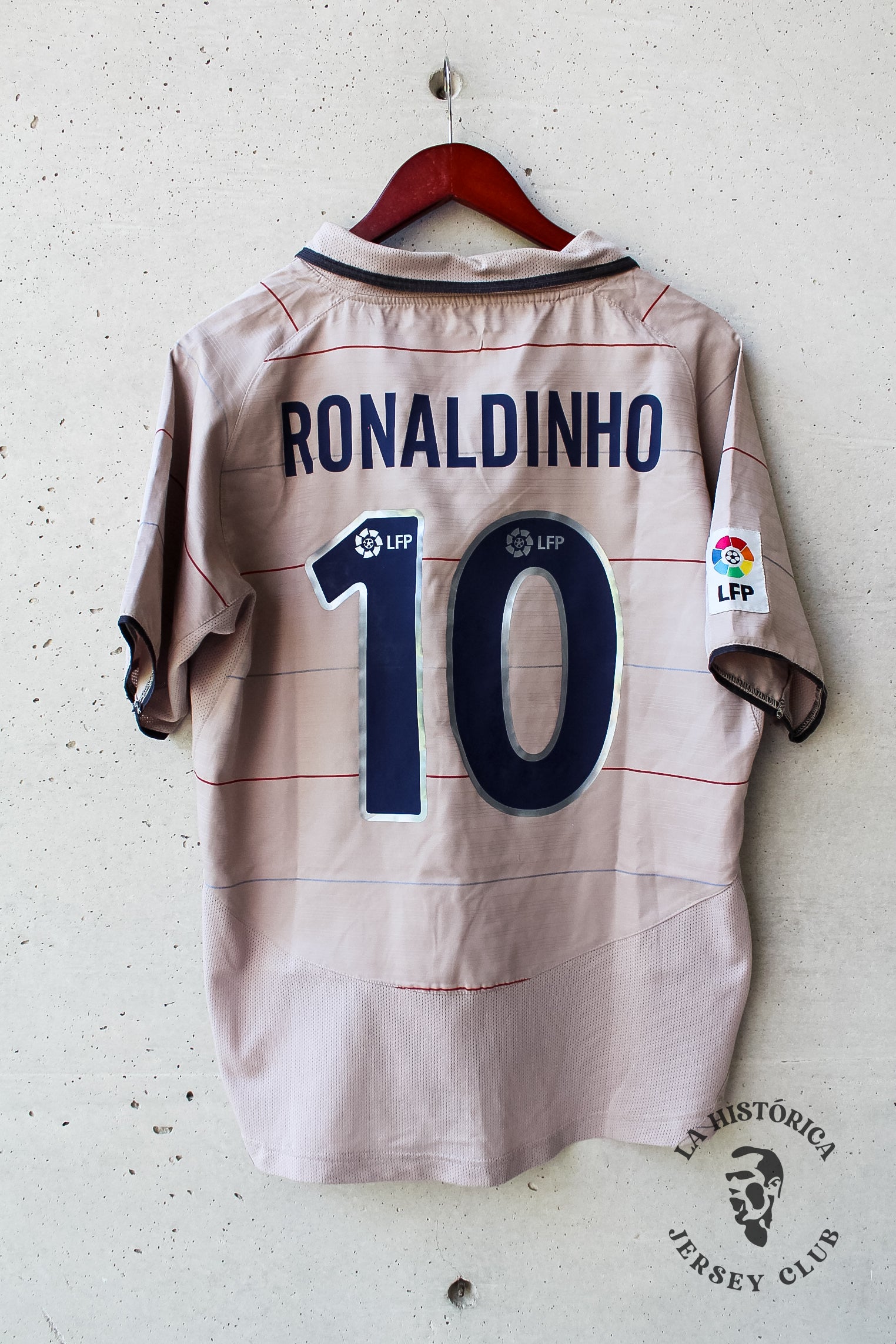 Barcelona Visitante 2003/04 Ronaldinho #10