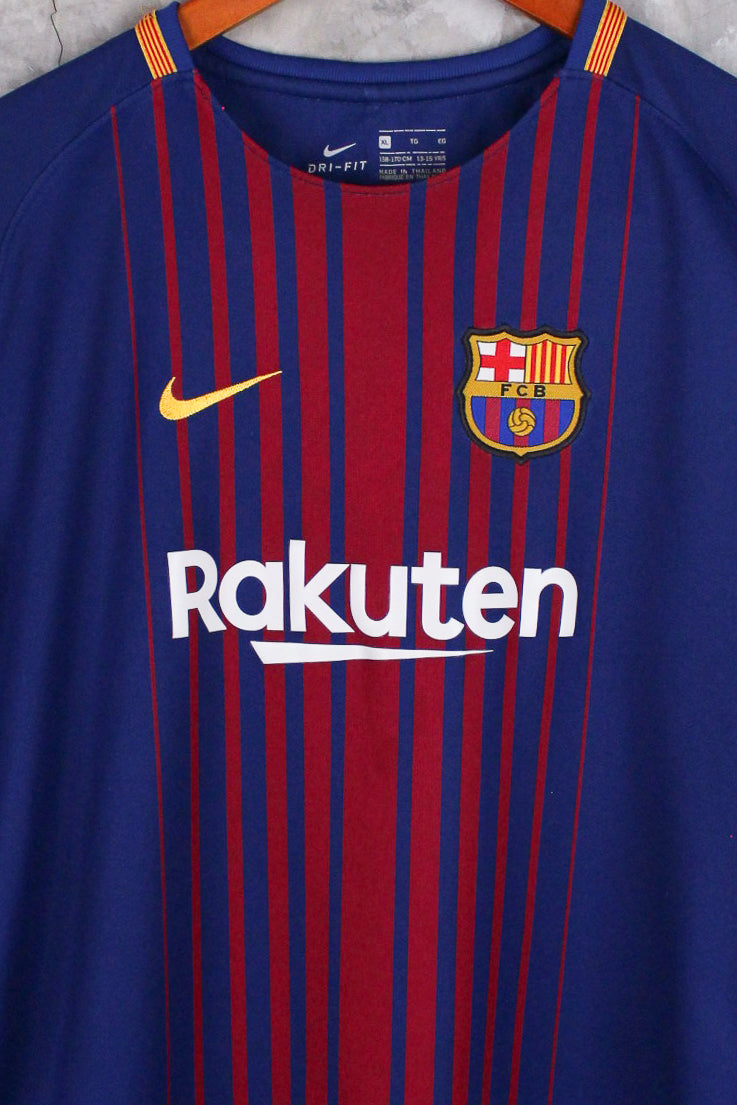 Barcelona FC Local 2017/18 Lionel Messi #10 niño