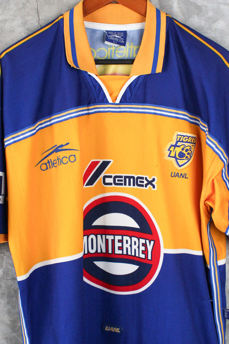 Tigres UANL Visitante 2000/01