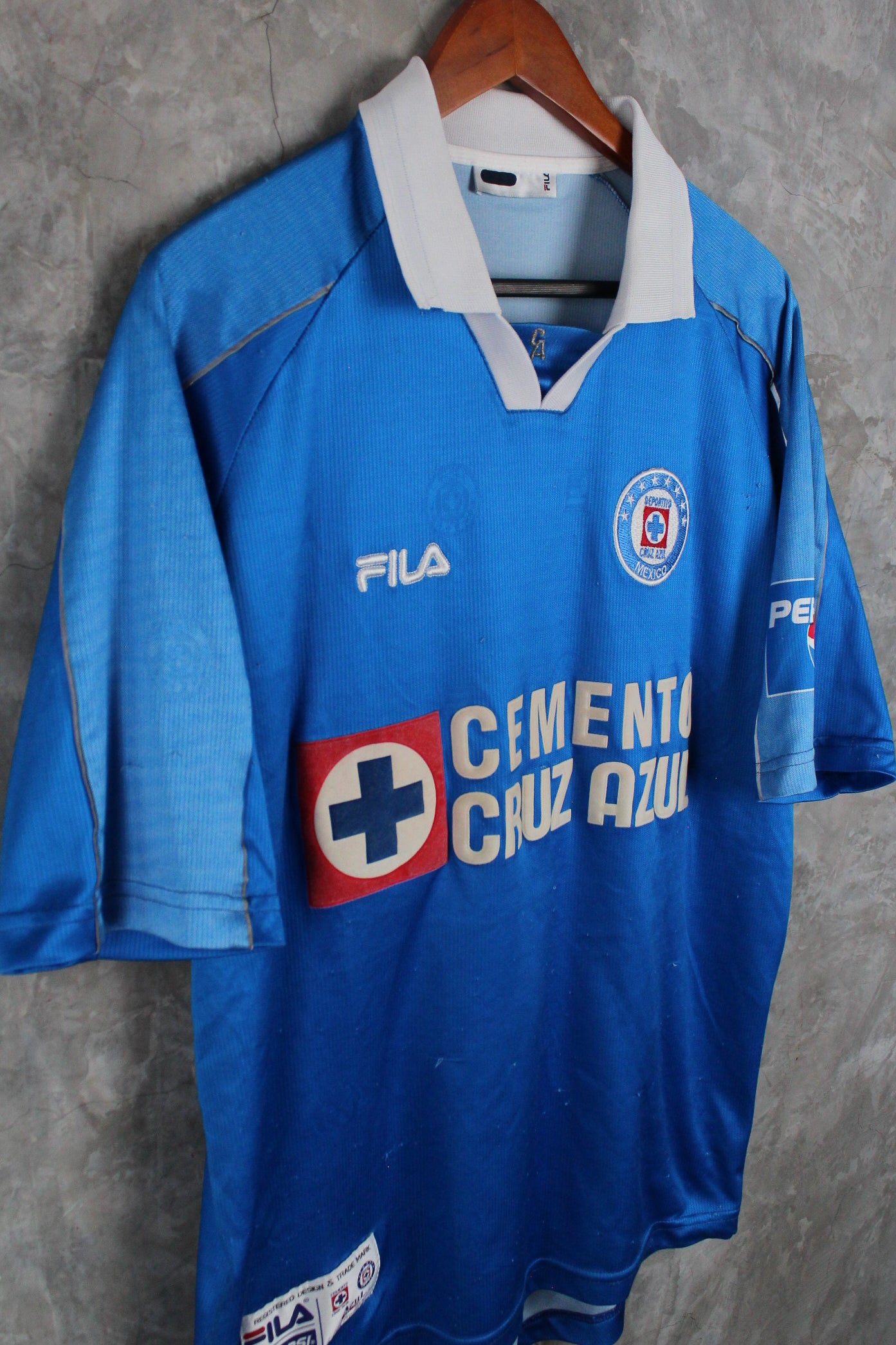 Cruz Azul Local 2001/02 Diego Mendoza #2