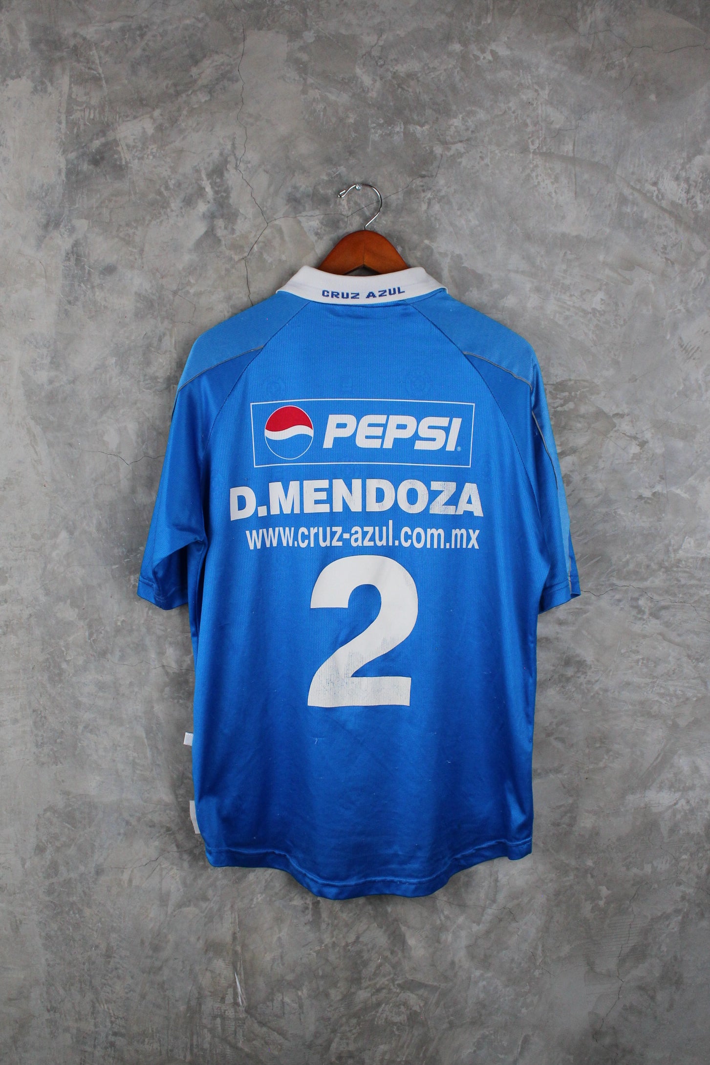 Cruz Azul Local 2001/02 Diego Mendoza #2
