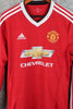 Manchester United Local 2015/16 mangas largas