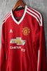Manchester United Local 2015/16 mangas largas