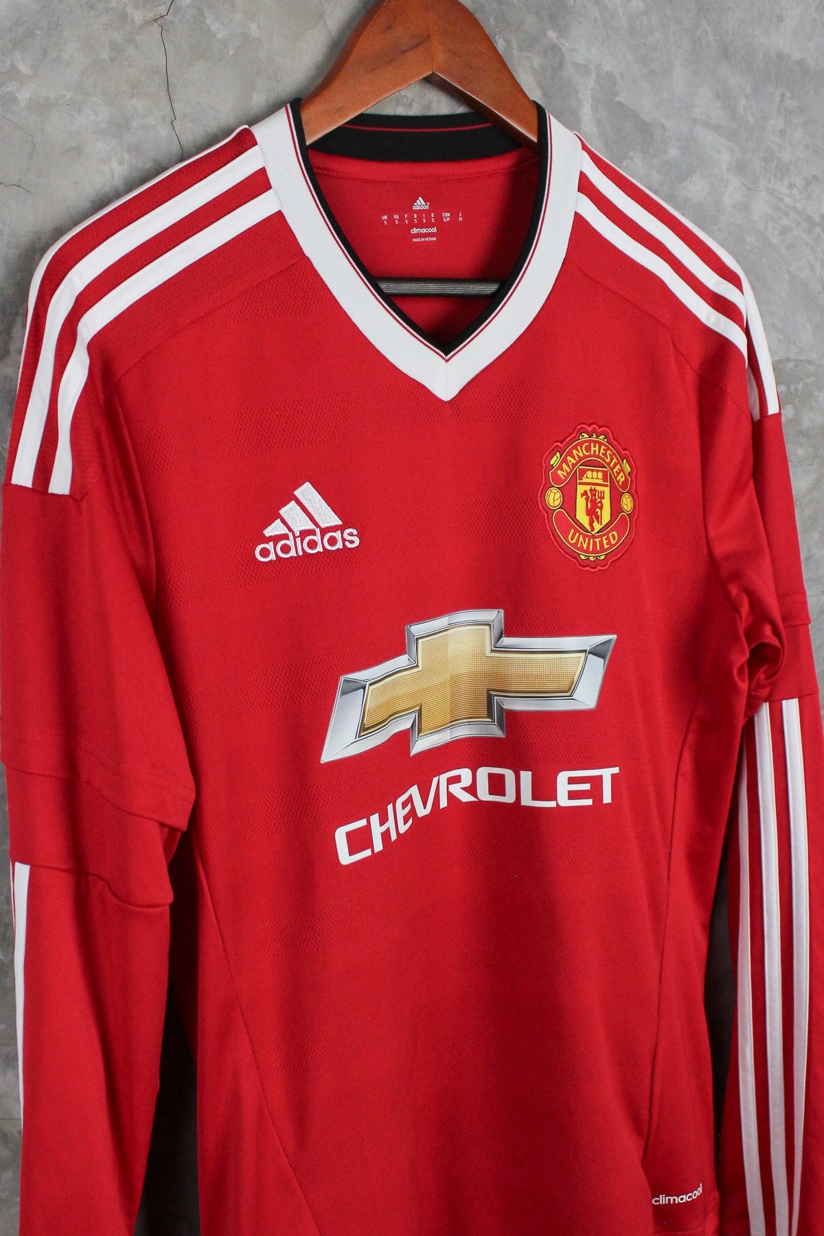 Manchester United Local 2015/16 mangas largas
