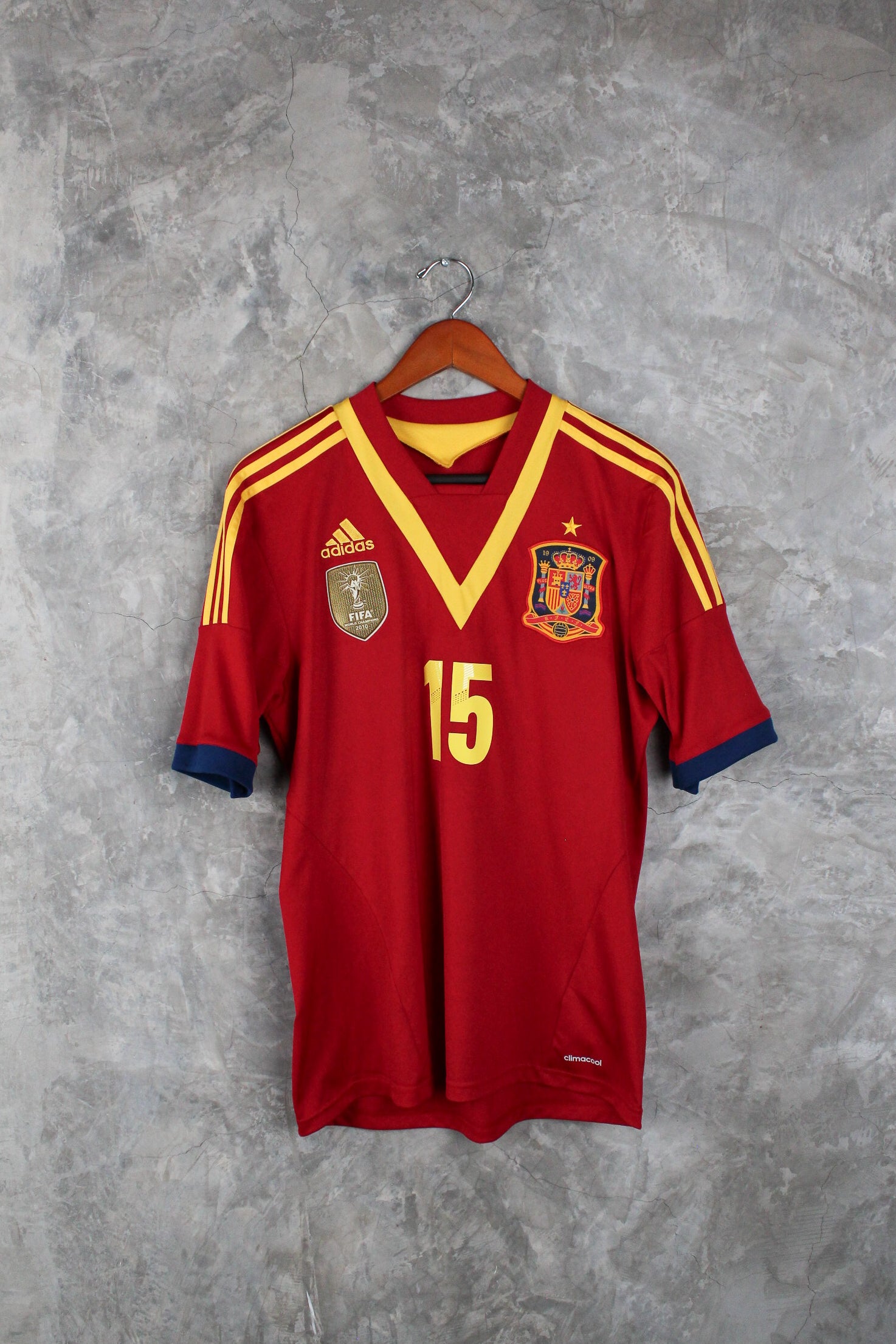 Selección Española Copa Confederaciones Local 2013 Ramos #15