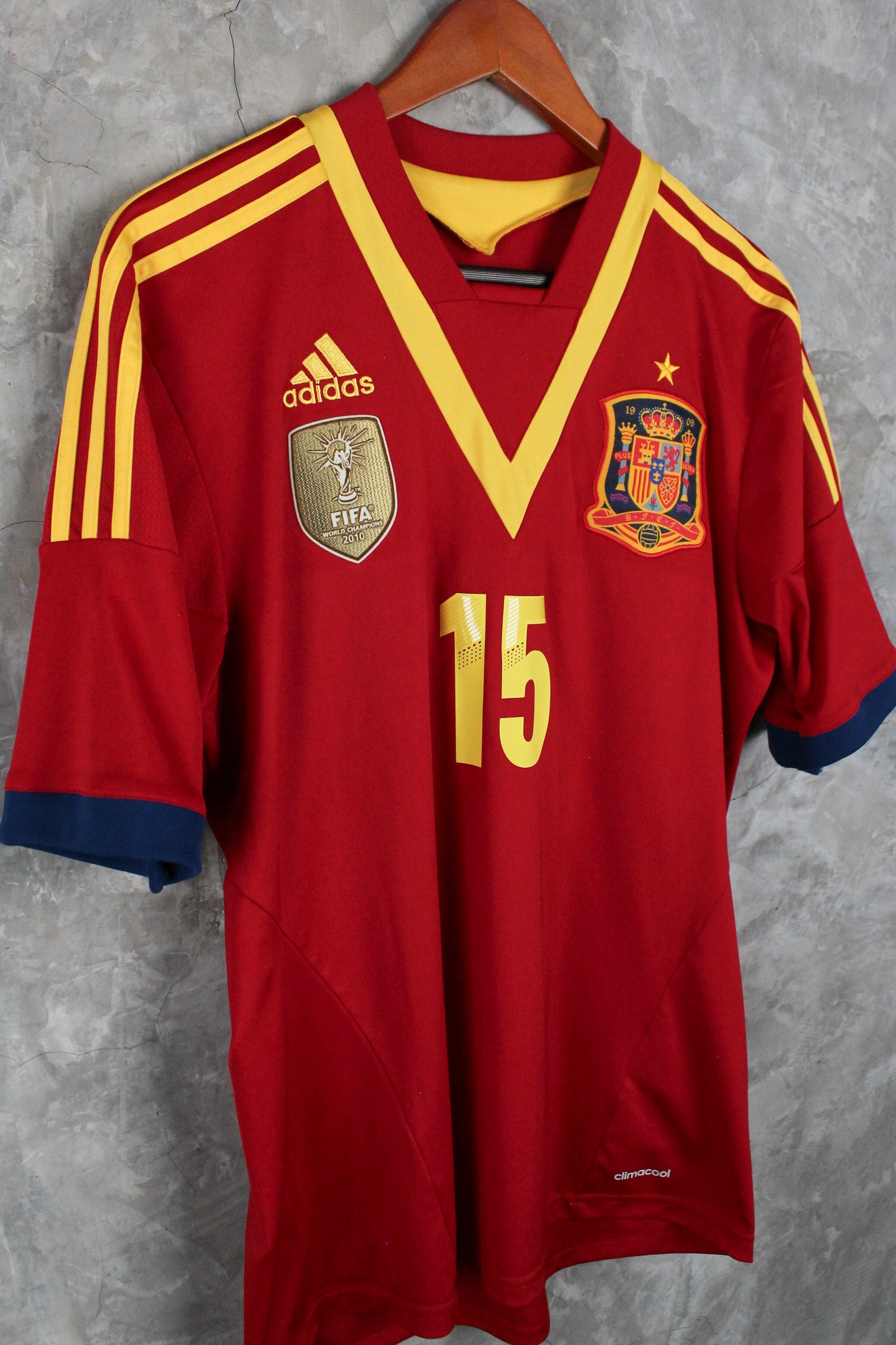 Selección Española Copa Confederaciones Local 2013 Ramos #15