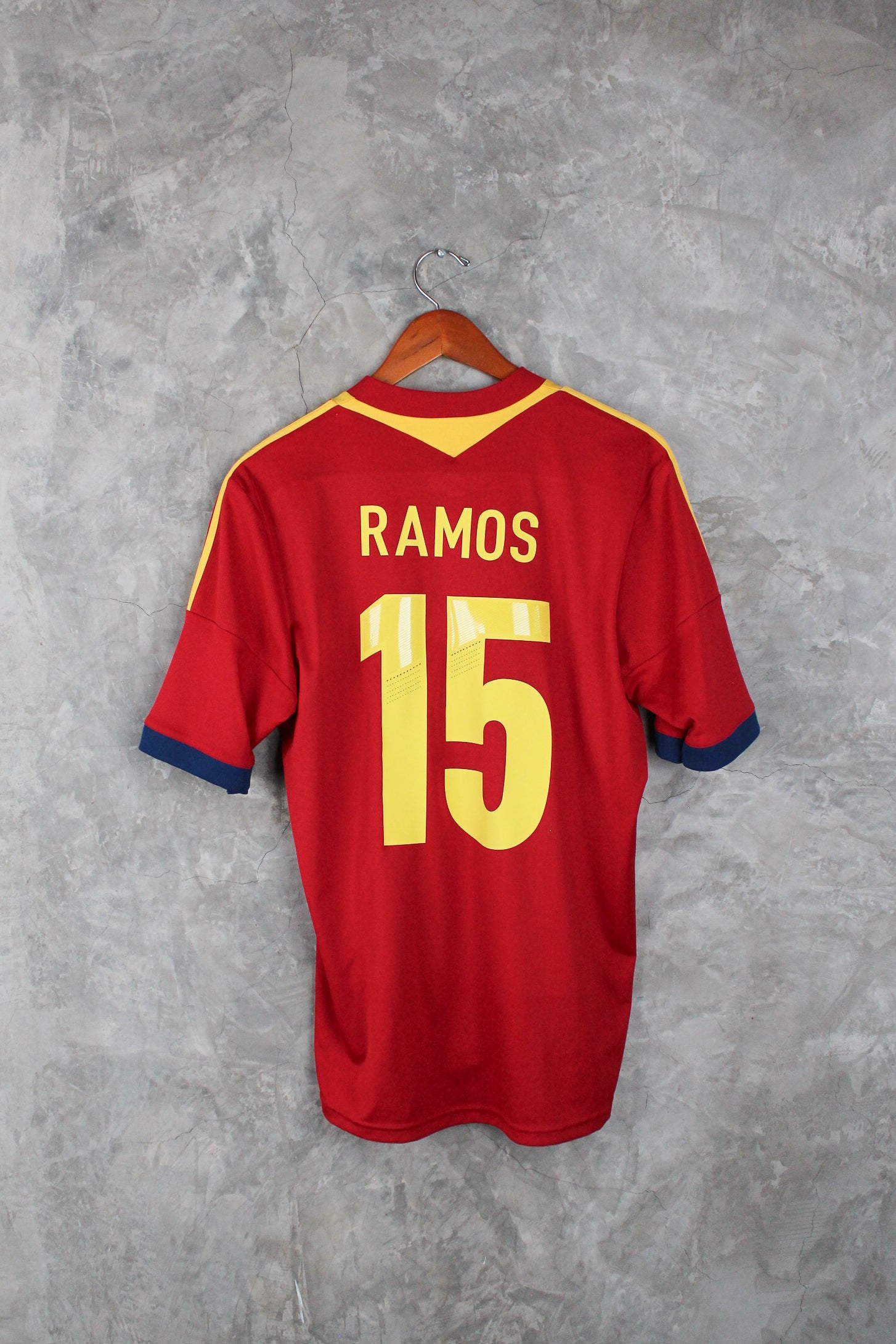 Selección Española Copa Confederaciones Local 2013 Ramos #15