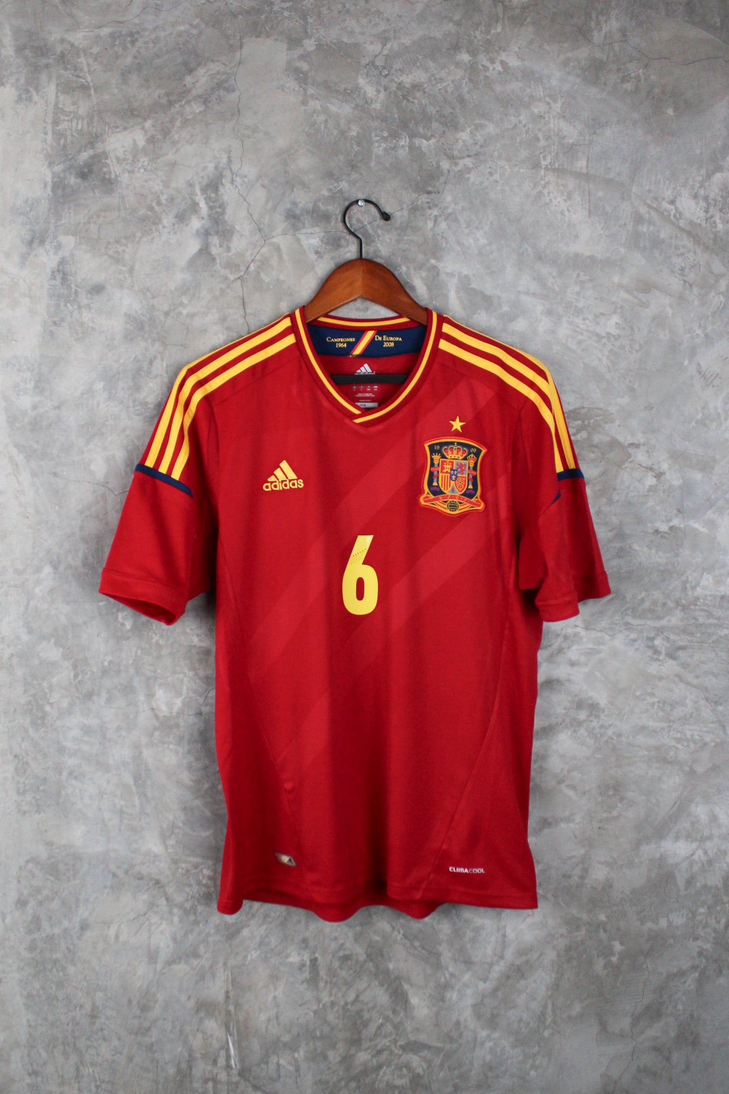 Selección Española Local 2012 Andrés Iniesta #6