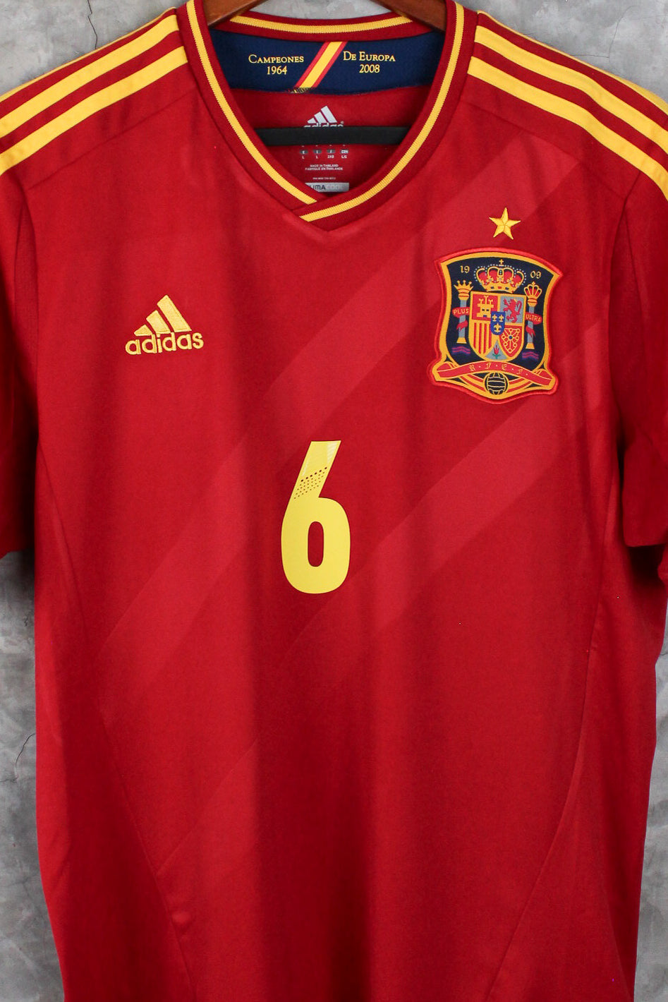Selección Española Local 2012 Andrés Iniesta #6