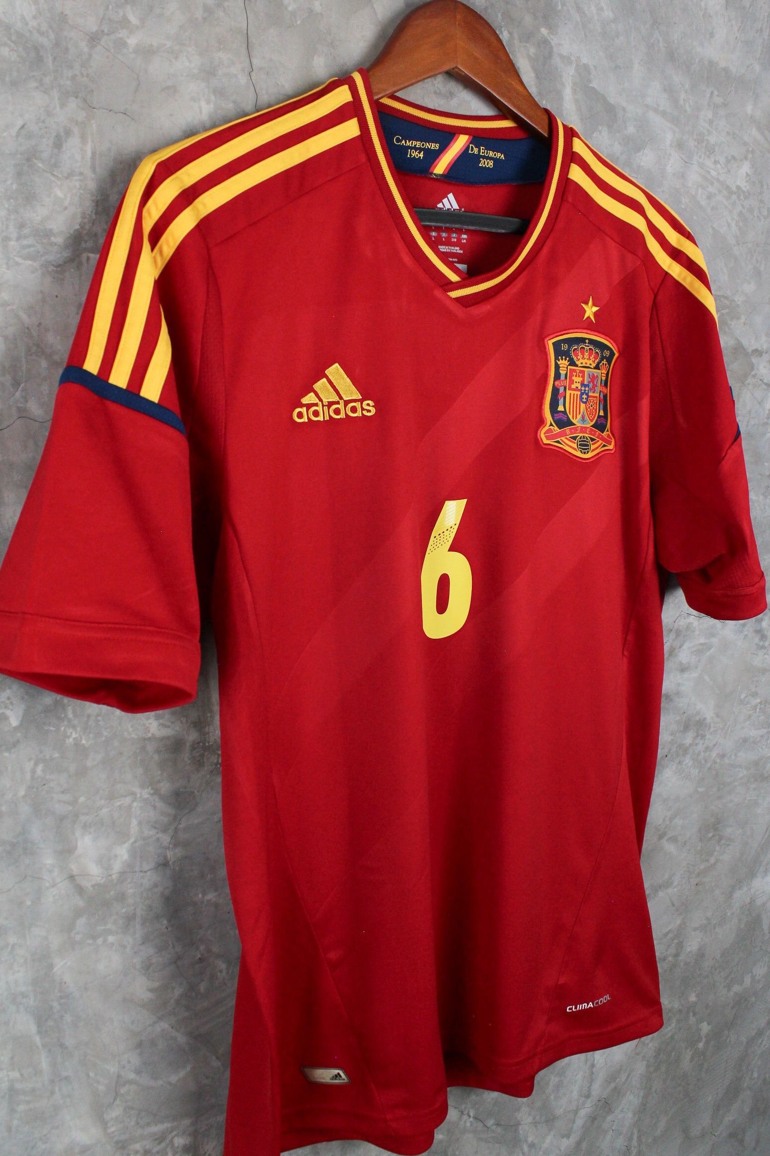 Selección Española Local 2012 Andrés Iniesta #6