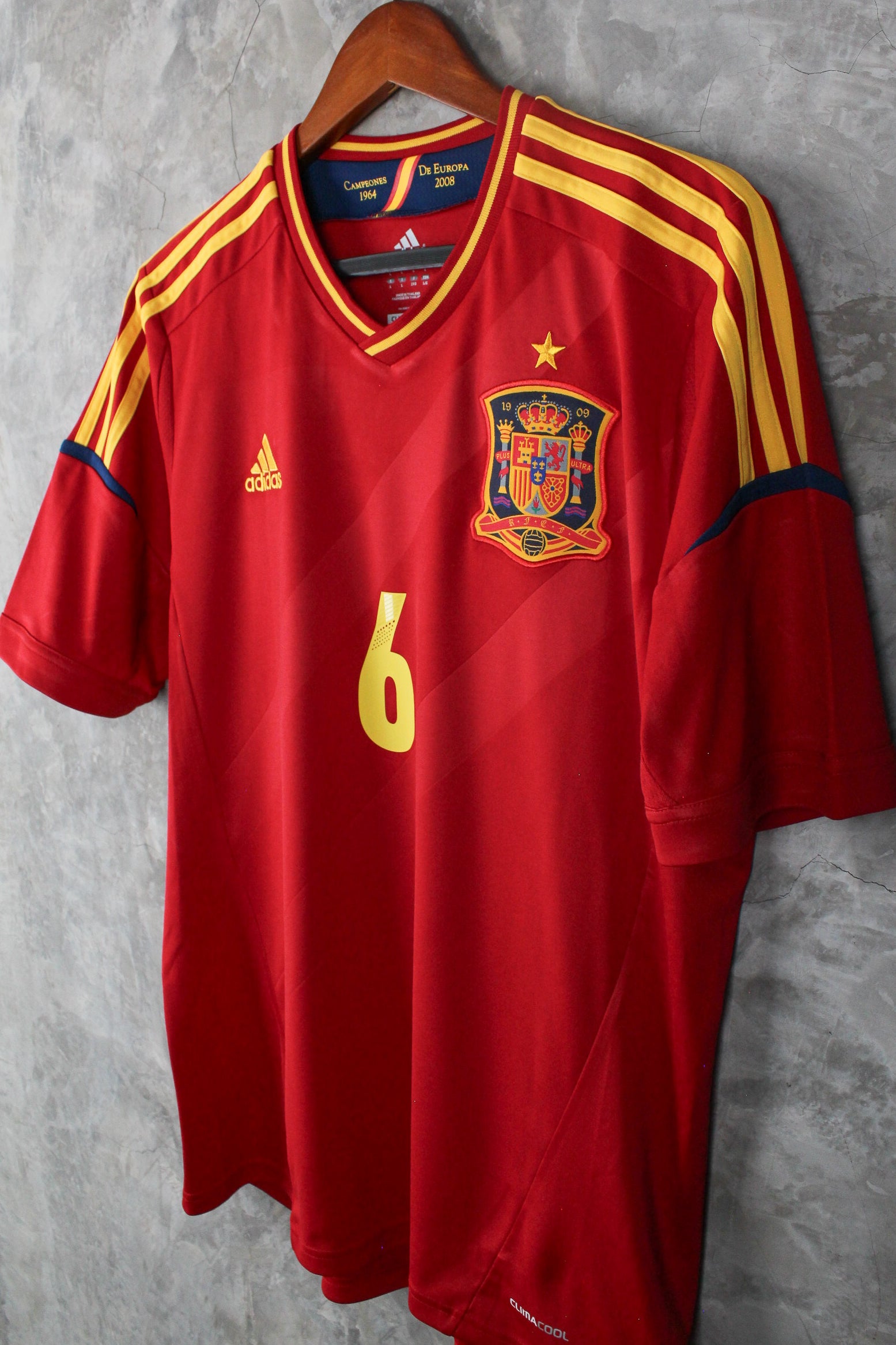 Selección Española Local 2012 Andrés Iniesta #6