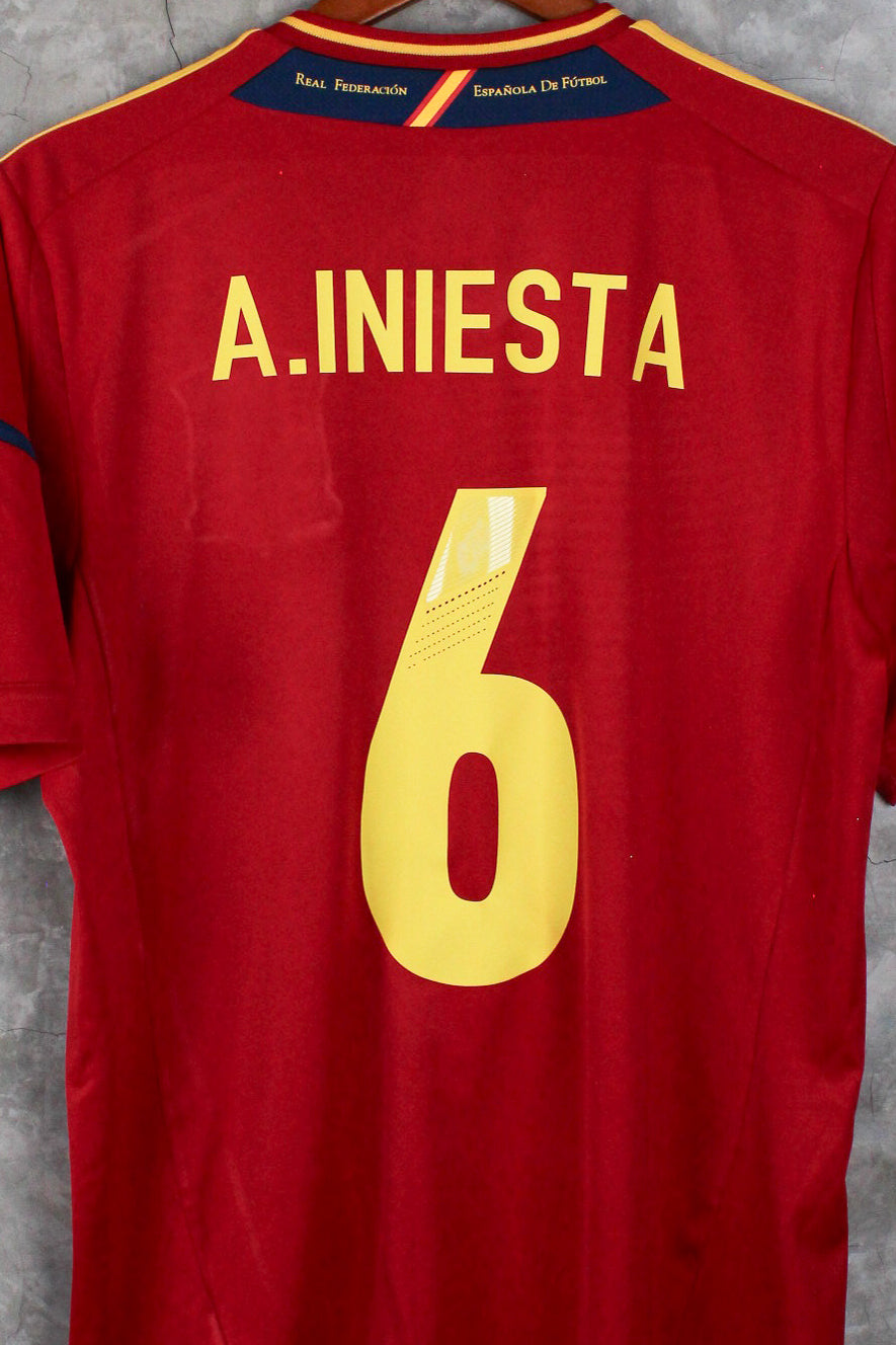 Selección Española Local 2012 Andrés Iniesta #6