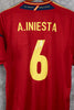 Selección Española Local 2012 Andrés Iniesta #6