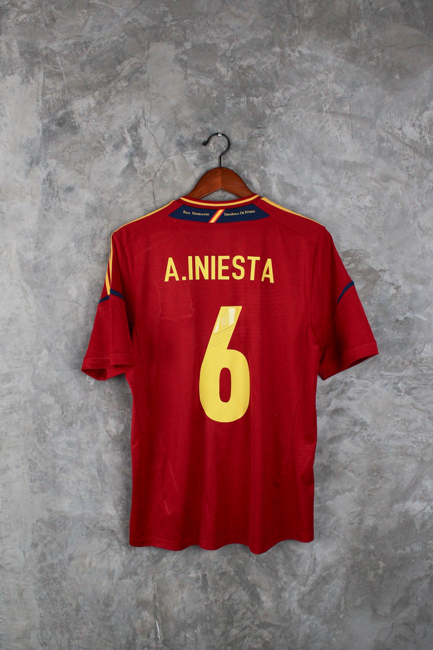 Selección Española Local 2012 Andrés Iniesta #6
