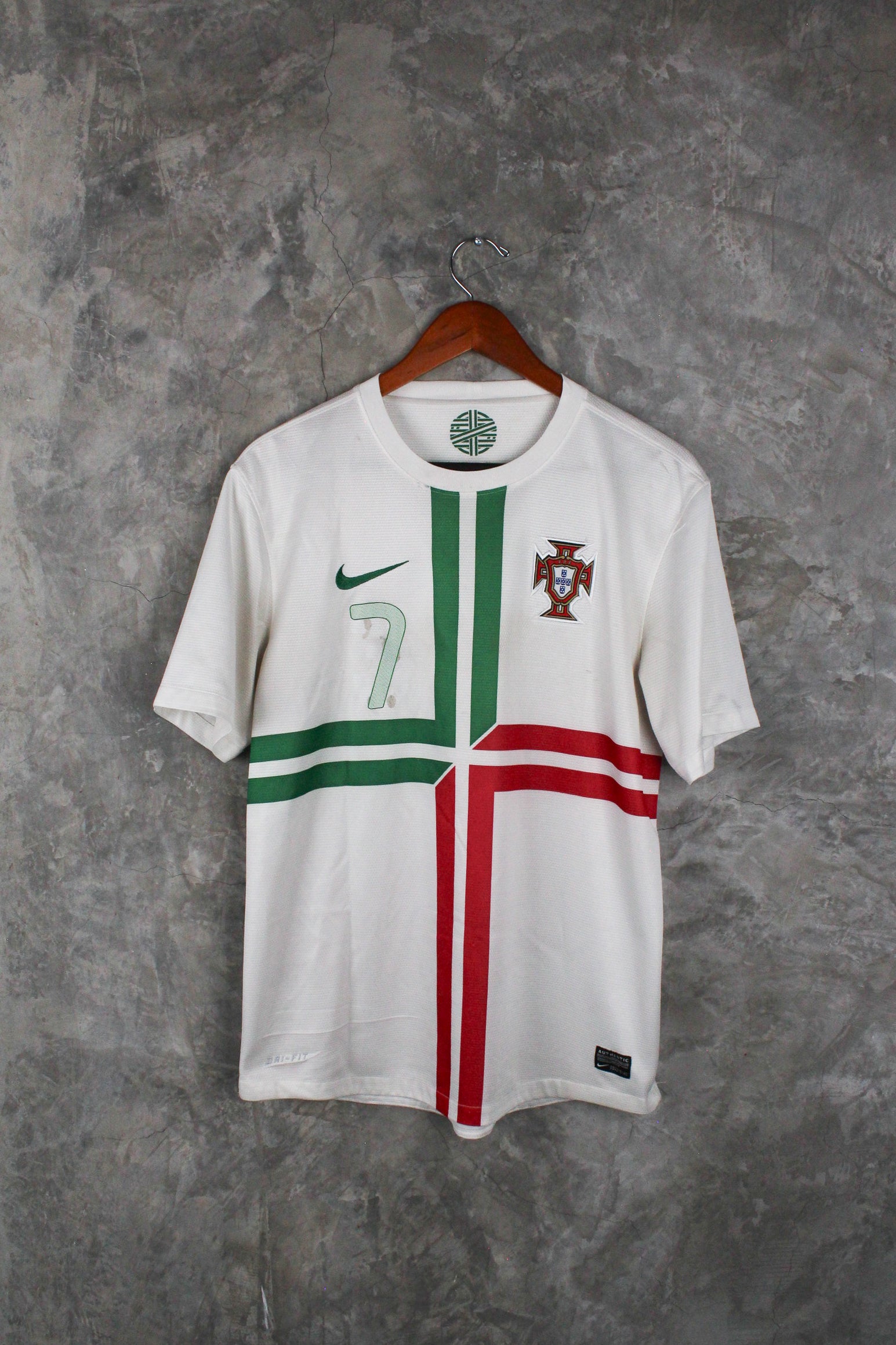 Selección Portuguesa Visitante 2012 Cristiano Ronaldo #7