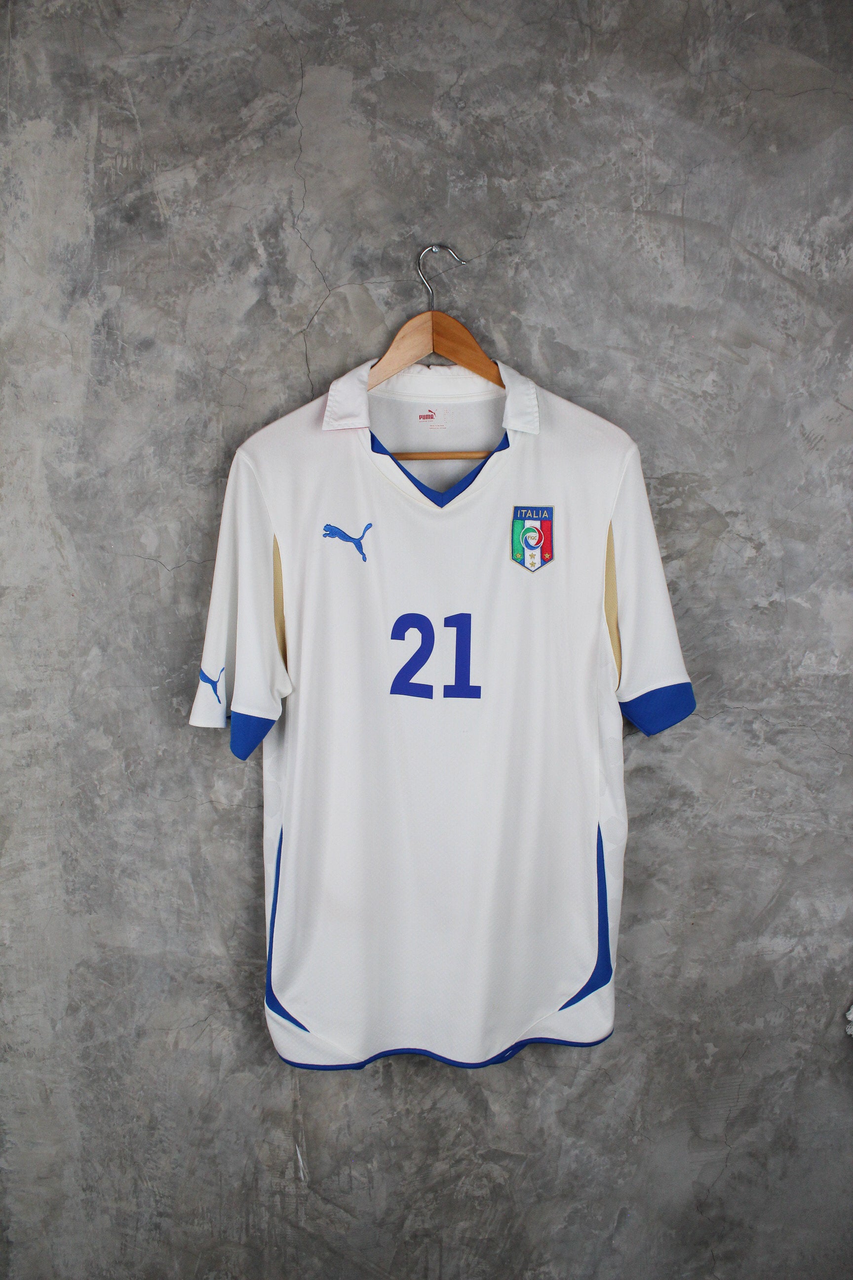 Selección Italia Visitante 2010/11 Andrea Pirlo #21