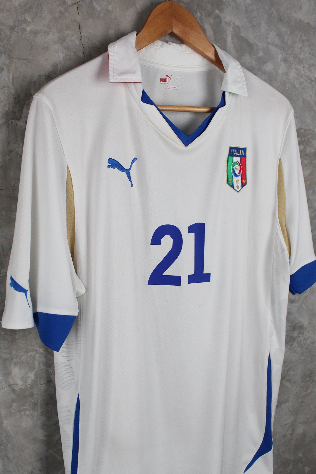 Selección Italia Visitante 2010/11 Andrea Pirlo #21