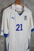 Selección Italia Visitante 2010/11 Andrea Pirlo #21