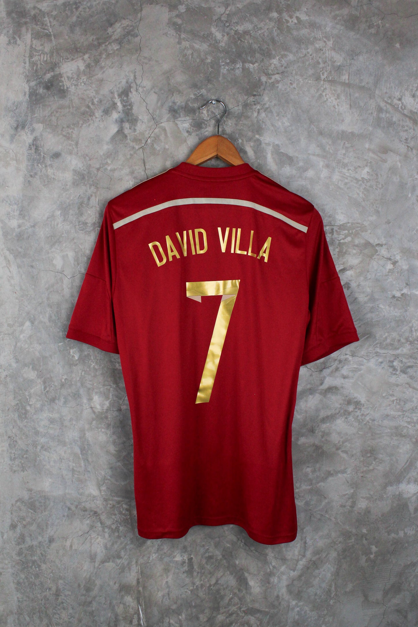 Selección Española Copa Mundial Local 2014 David Villa #7